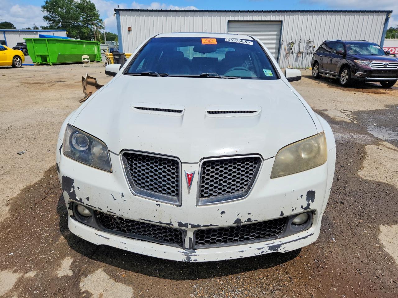 2009 Pontiac G8 Gt White vin: 6G2EC57Y39L213002