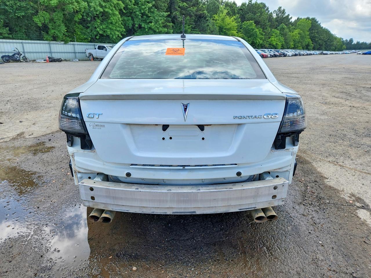 2009 Pontiac G8 Gt White vin: 6G2EC57Y39L213002
