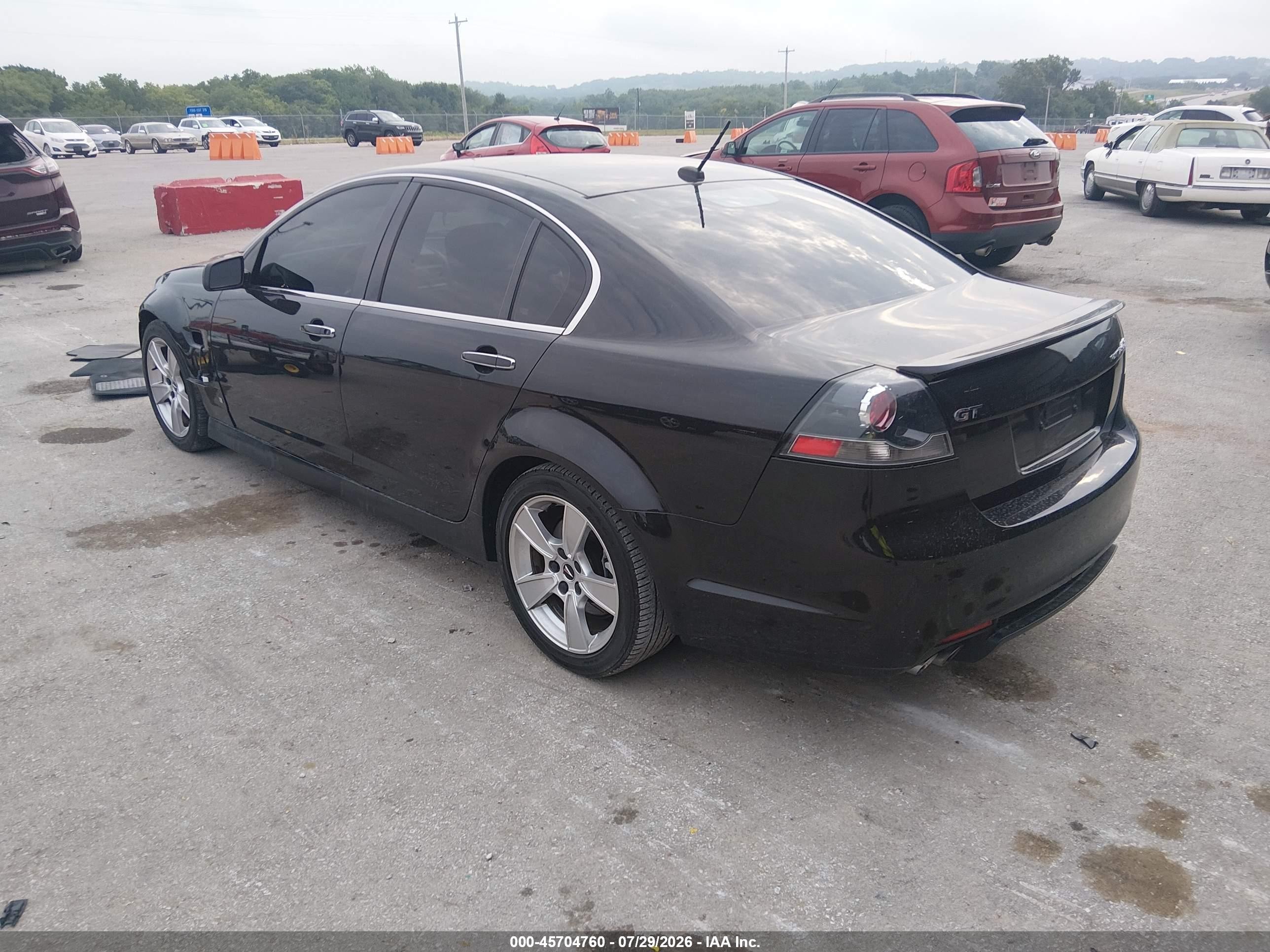 2009 Pontiac G8 Gt Black vin: 6G2EC57Y39L220631