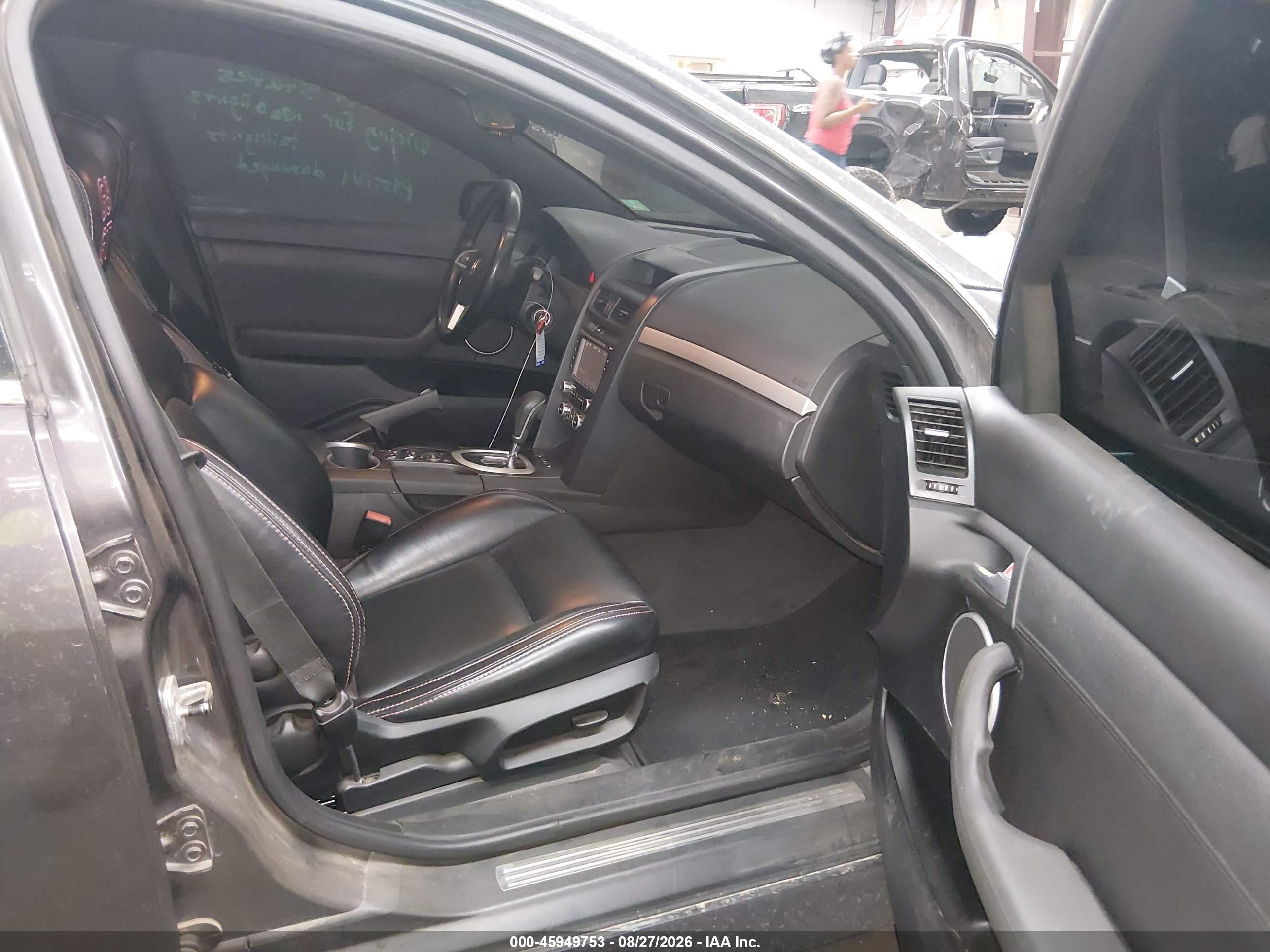 2009 Pontiac G8 Gt Gray vin: 6G2EC57Y59L212160