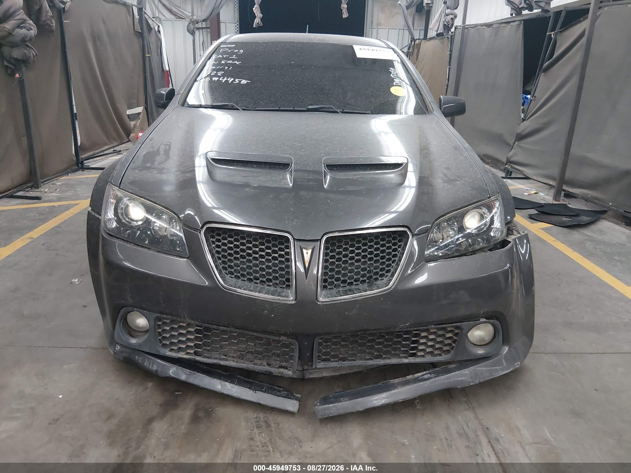 2009 Pontiac G8 Gt Gray vin: 6G2EC57Y59L212160