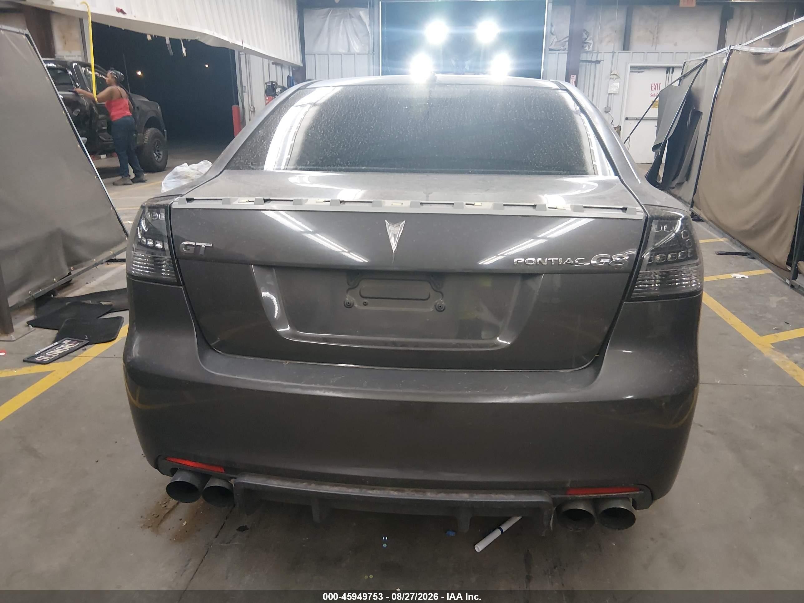 2009 Pontiac G8 Gt Gray vin: 6G2EC57Y59L212160