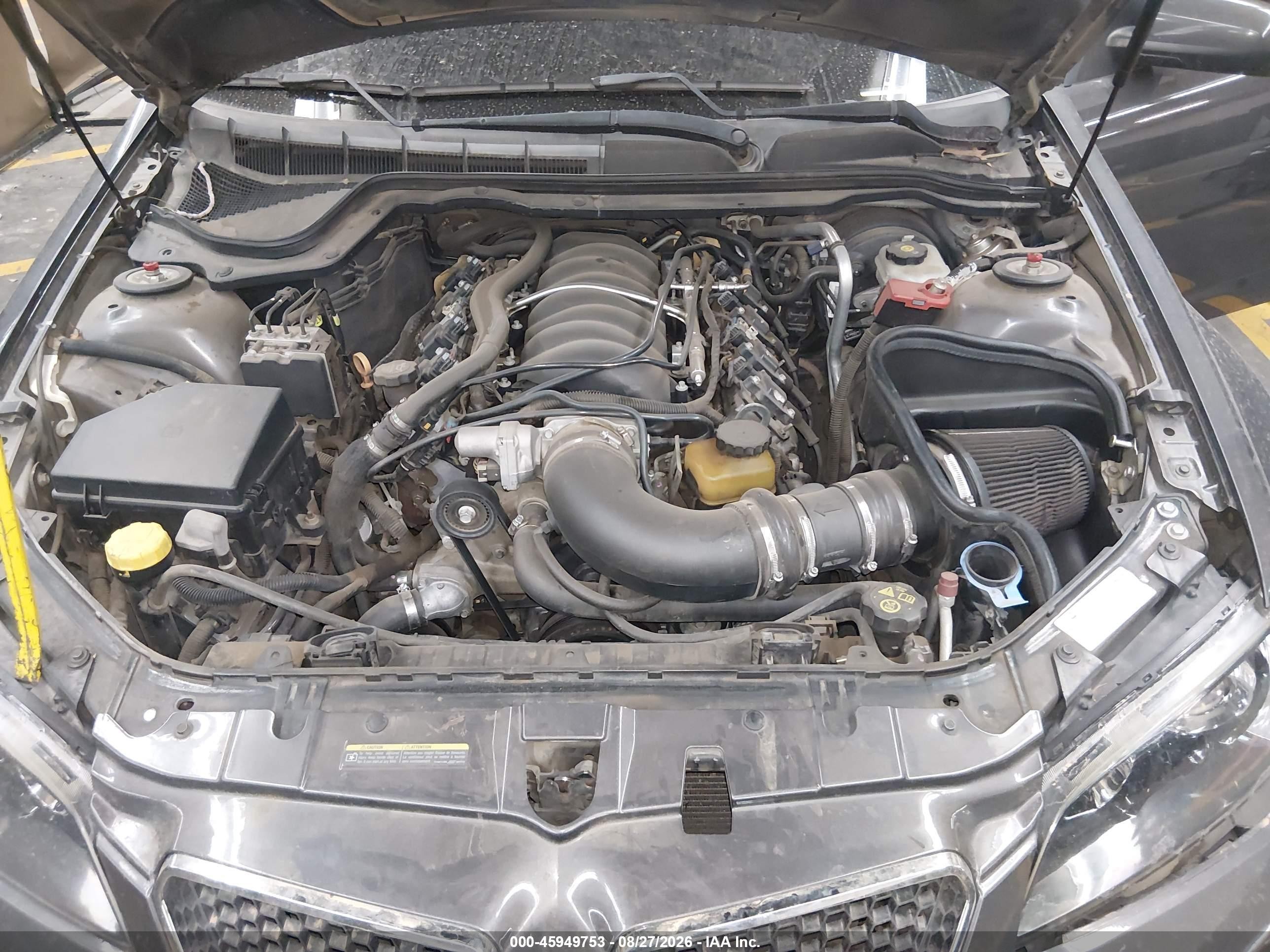 2009 Pontiac G8 Gt Gray vin: 6G2EC57Y59L212160