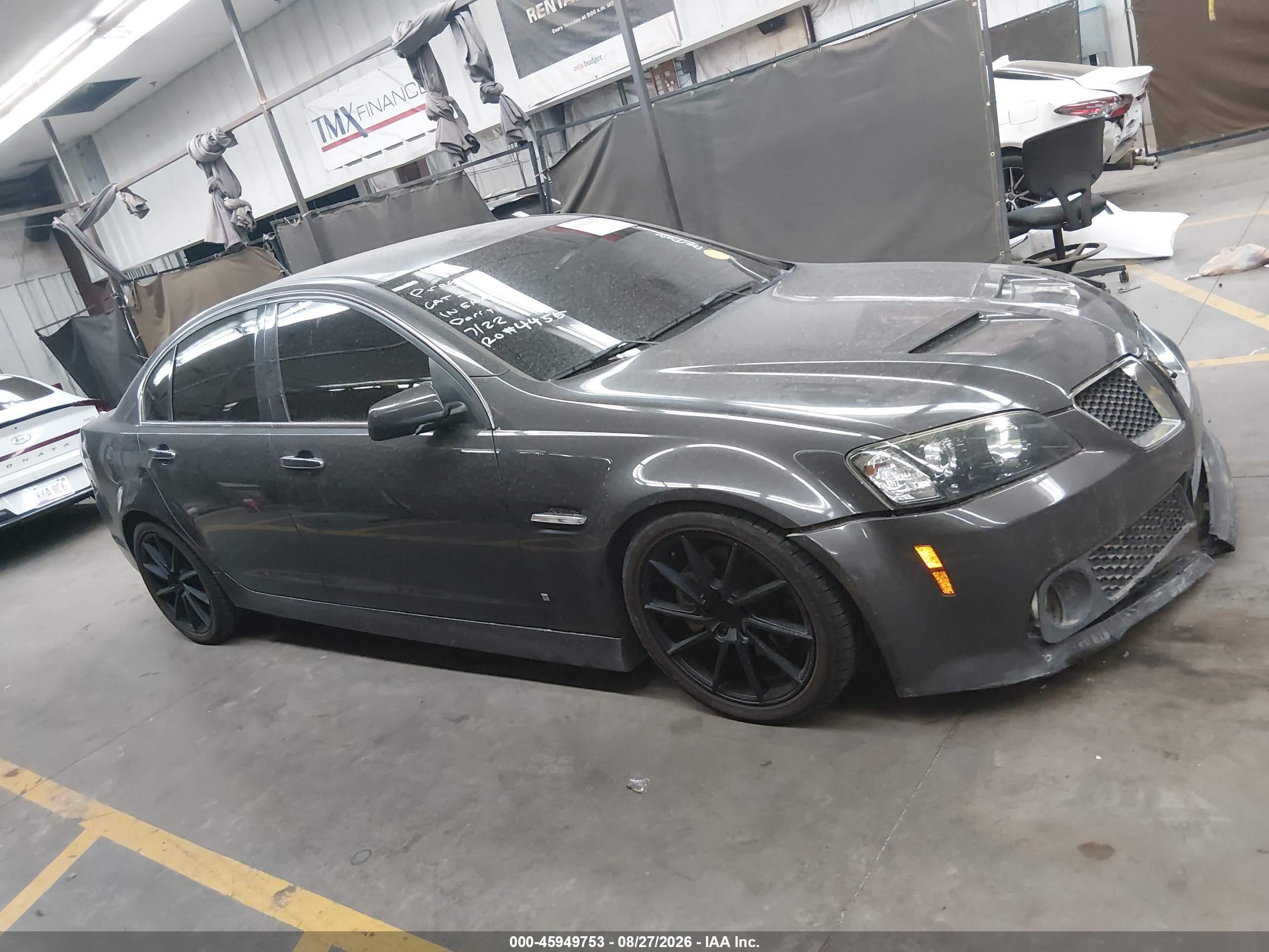 2009 Pontiac G8 Gt Gray vin: 6G2EC57Y59L212160