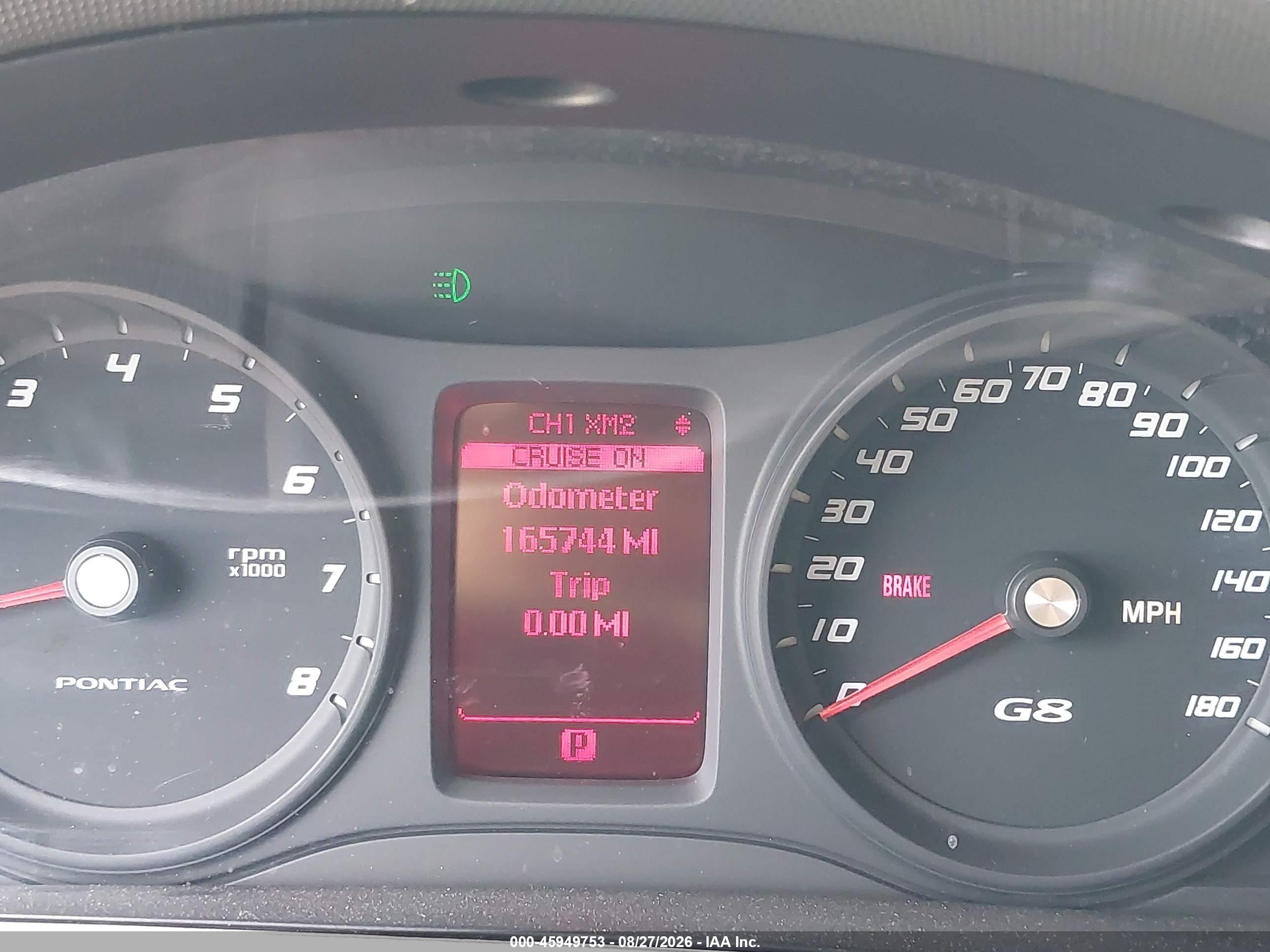 2009 Pontiac G8 Gt Gray vin: 6G2EC57Y59L212160