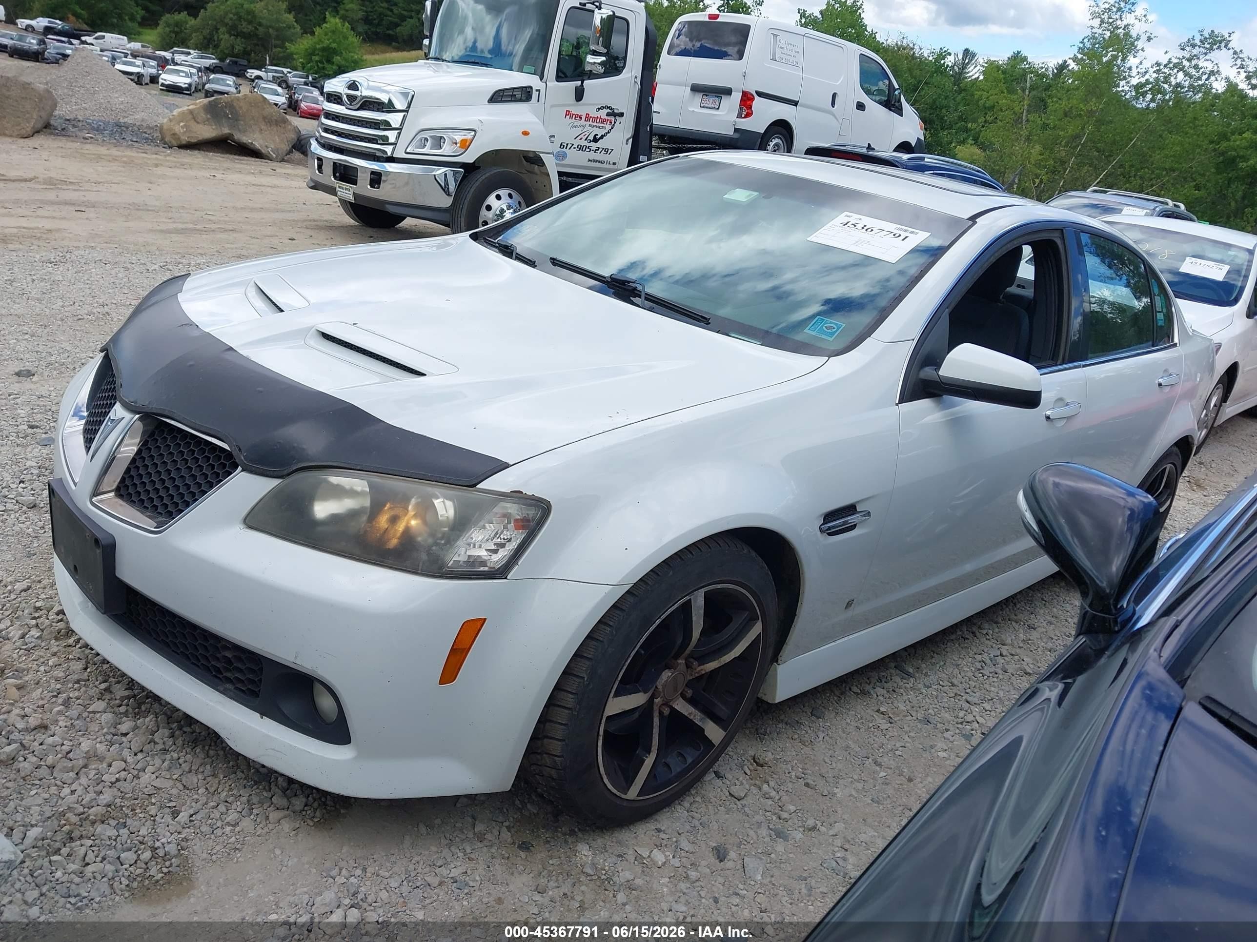 2009 Pontiac G8 Gt White vin: 6G2EC57Y59L233347