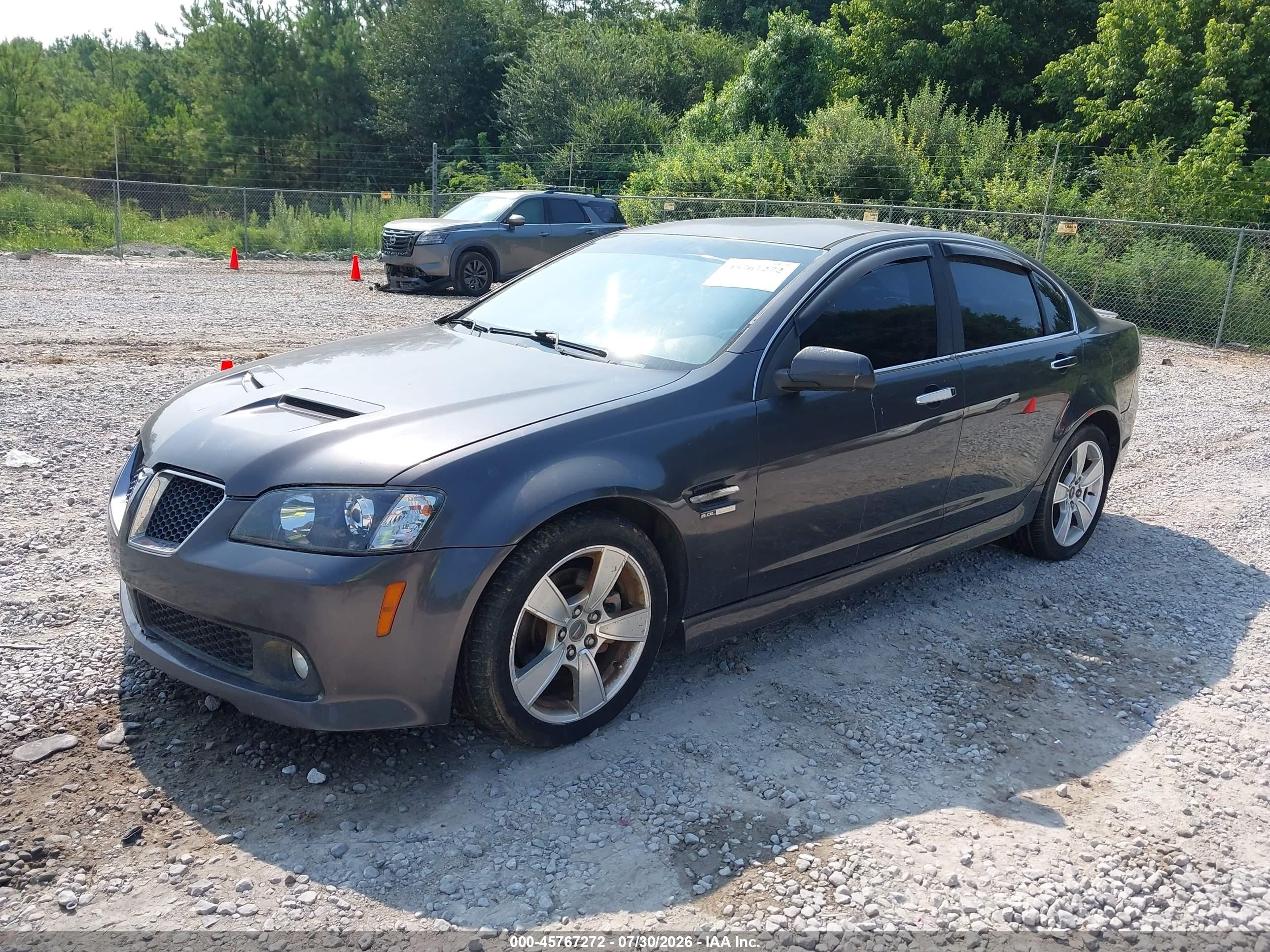 2008 Pontiac G8 Gt Gray vin: 6G2EC57Y68L121056