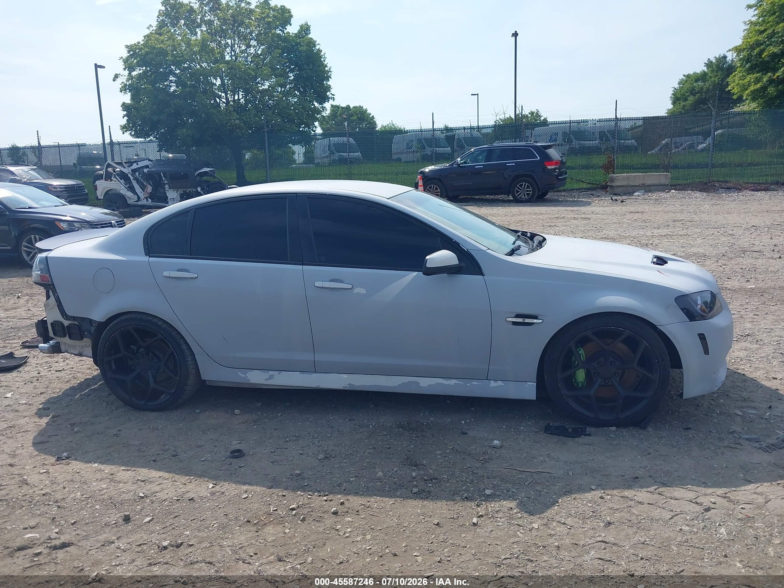 2008 Pontiac G8 Gt White vin: 6G2EC57Y68L140481