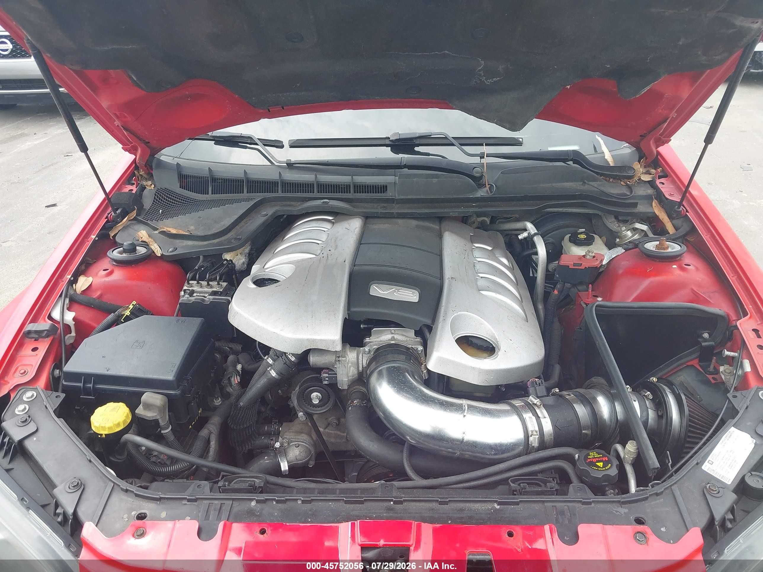 2009 Pontiac G8 Gt Red vin: 6G2EC57Y79L174379