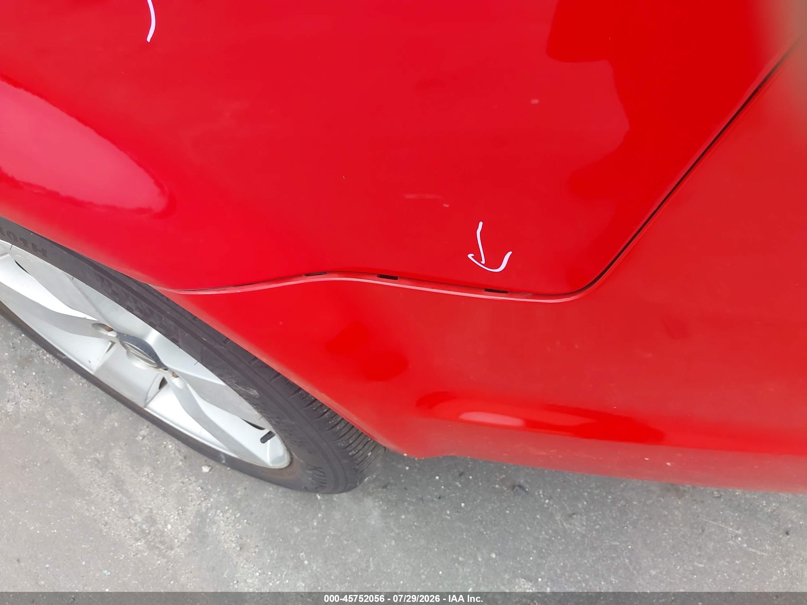 2009 Pontiac G8 Gt Red vin: 6G2EC57Y79L174379