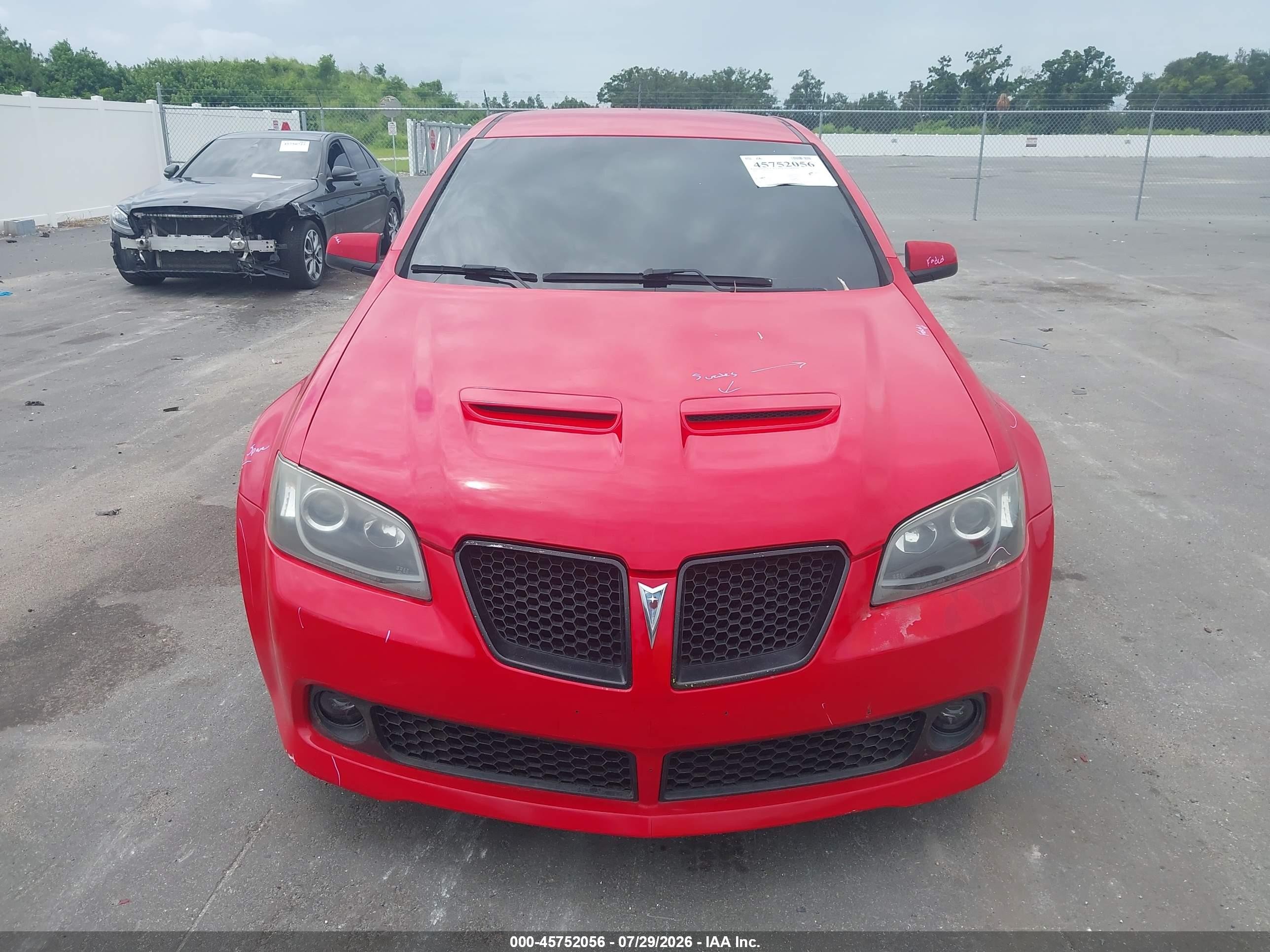 2009 Pontiac G8 Gt Red vin: 6G2EC57Y79L174379