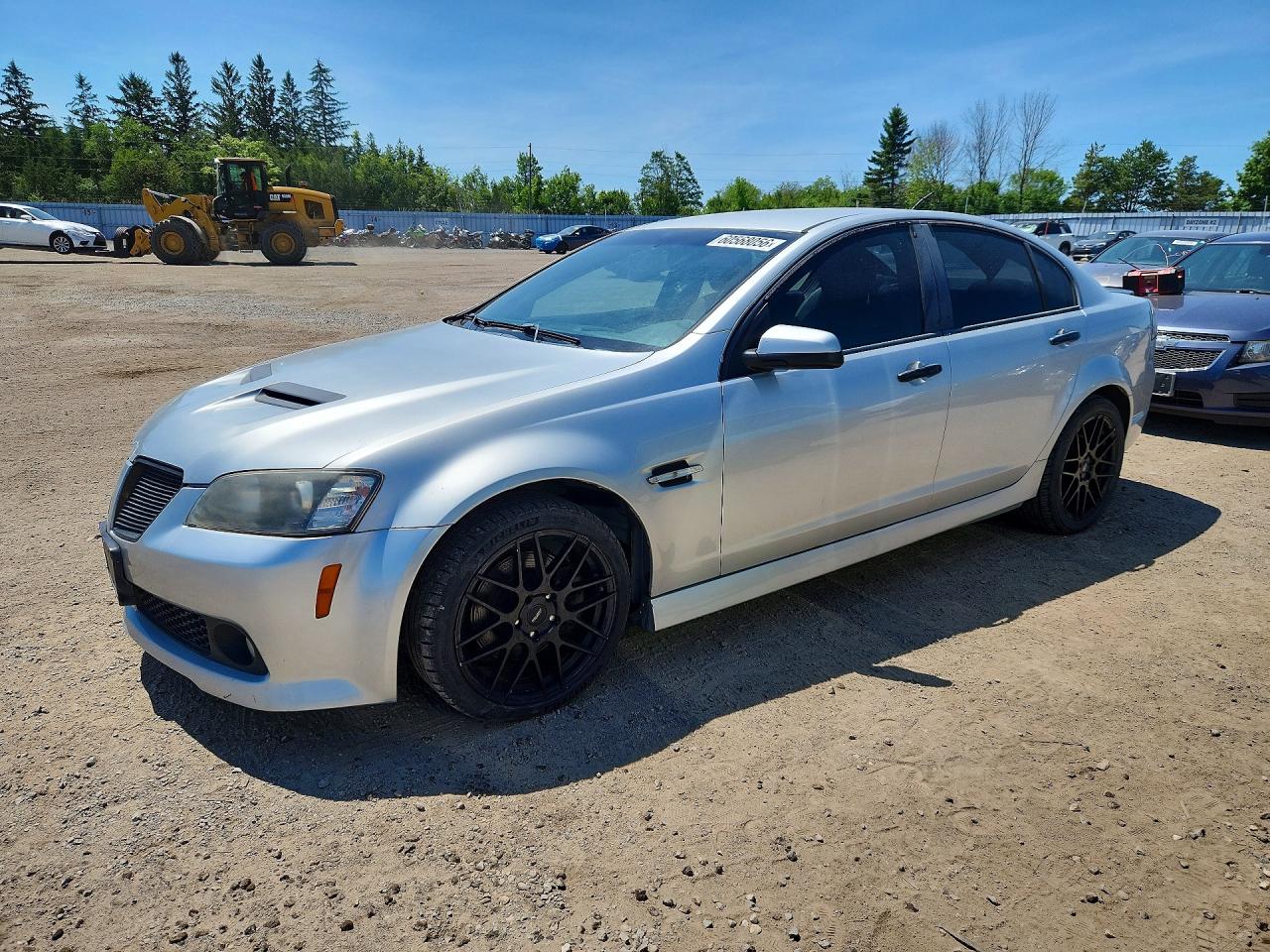 2009 Pontiac G8 Gt Серебряный vin: 6G2EC57Y79L222138