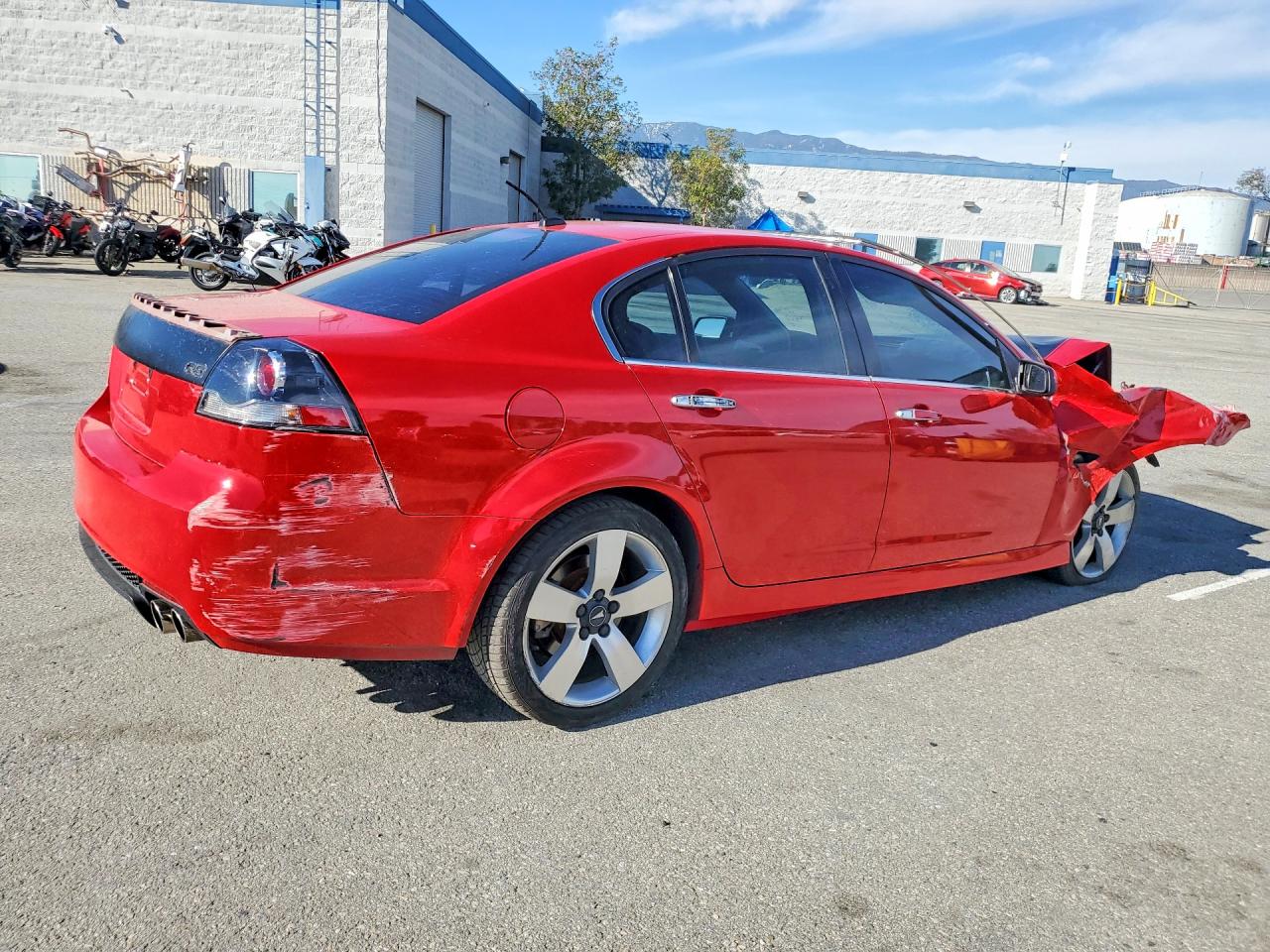 2008 Pontiac G8 Gt Red vin: 6G2EC57Y98L135534
