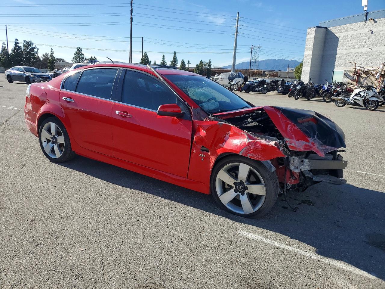 2008 Pontiac G8 Gt Red vin: 6G2EC57Y98L135534