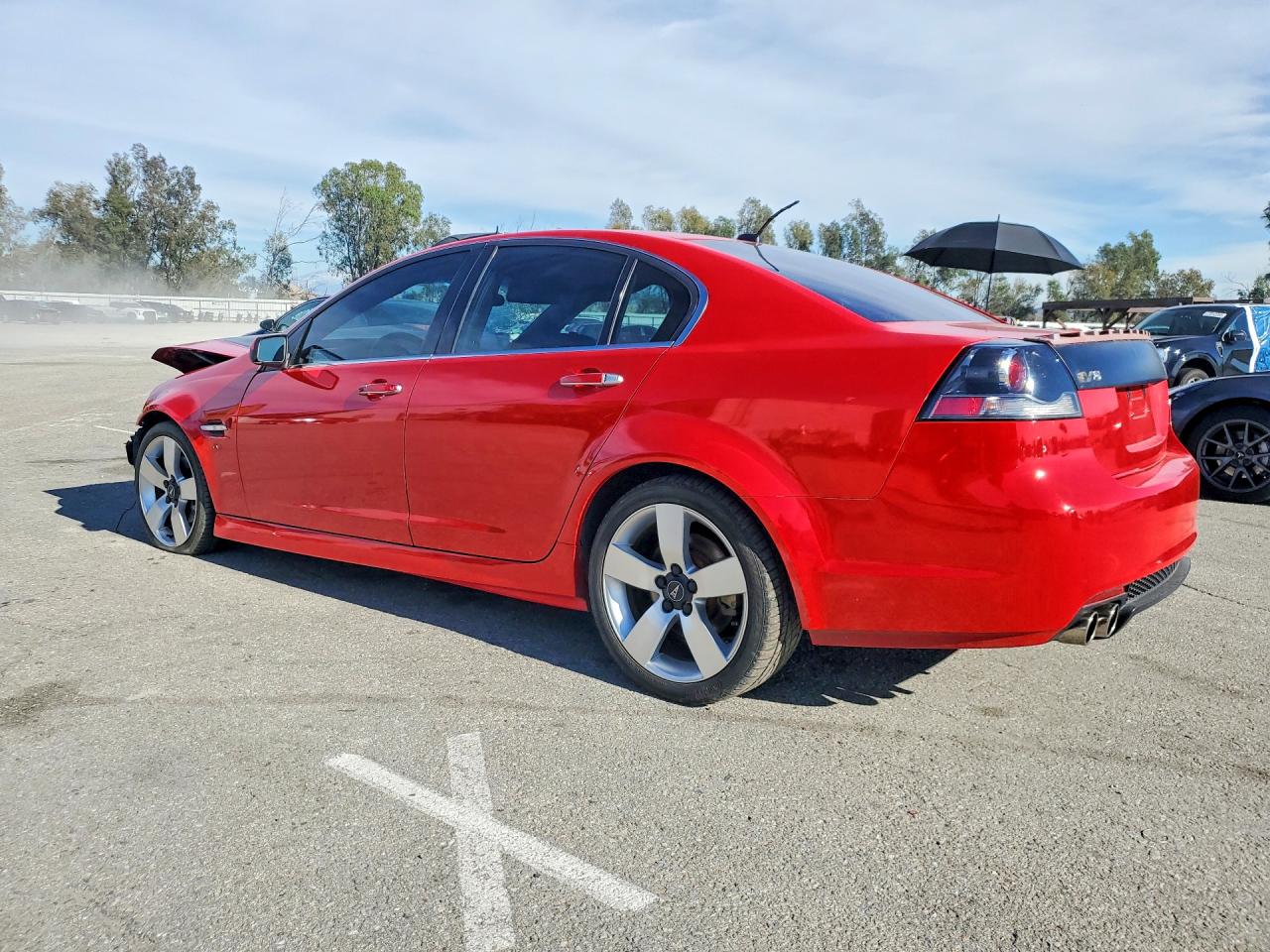 2008 Pontiac G8 Gt Red vin: 6G2EC57Y98L135534
