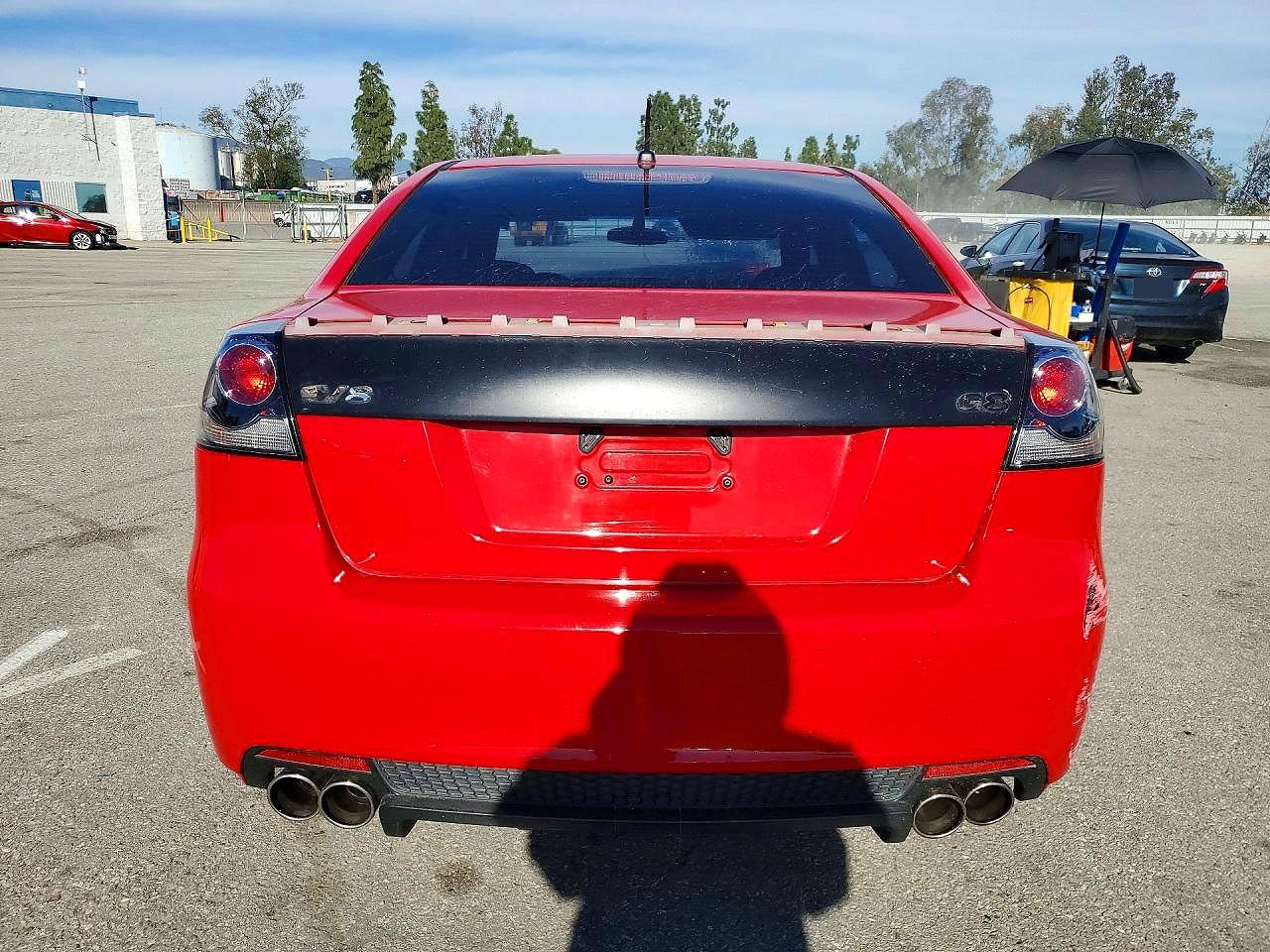 2008 Pontiac G8 Gt Red vin: 6G2EC57Y98L135534