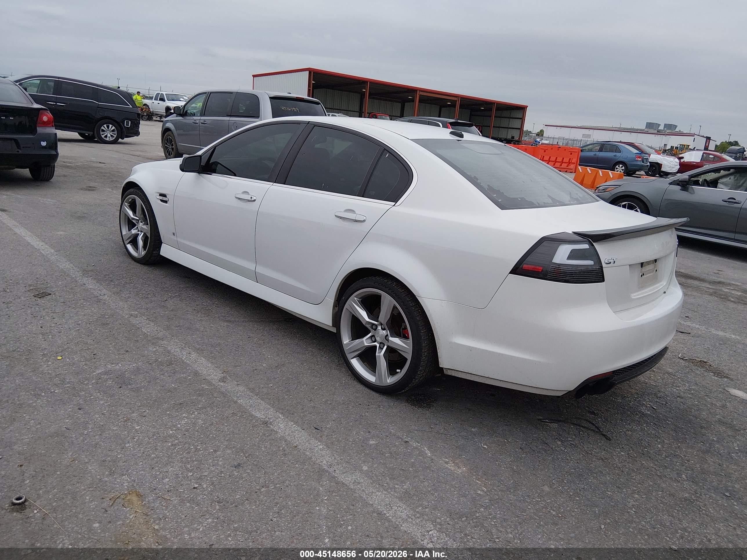 2009 Pontiac G8 Gt White vin: 6G2EC57Y99L222271