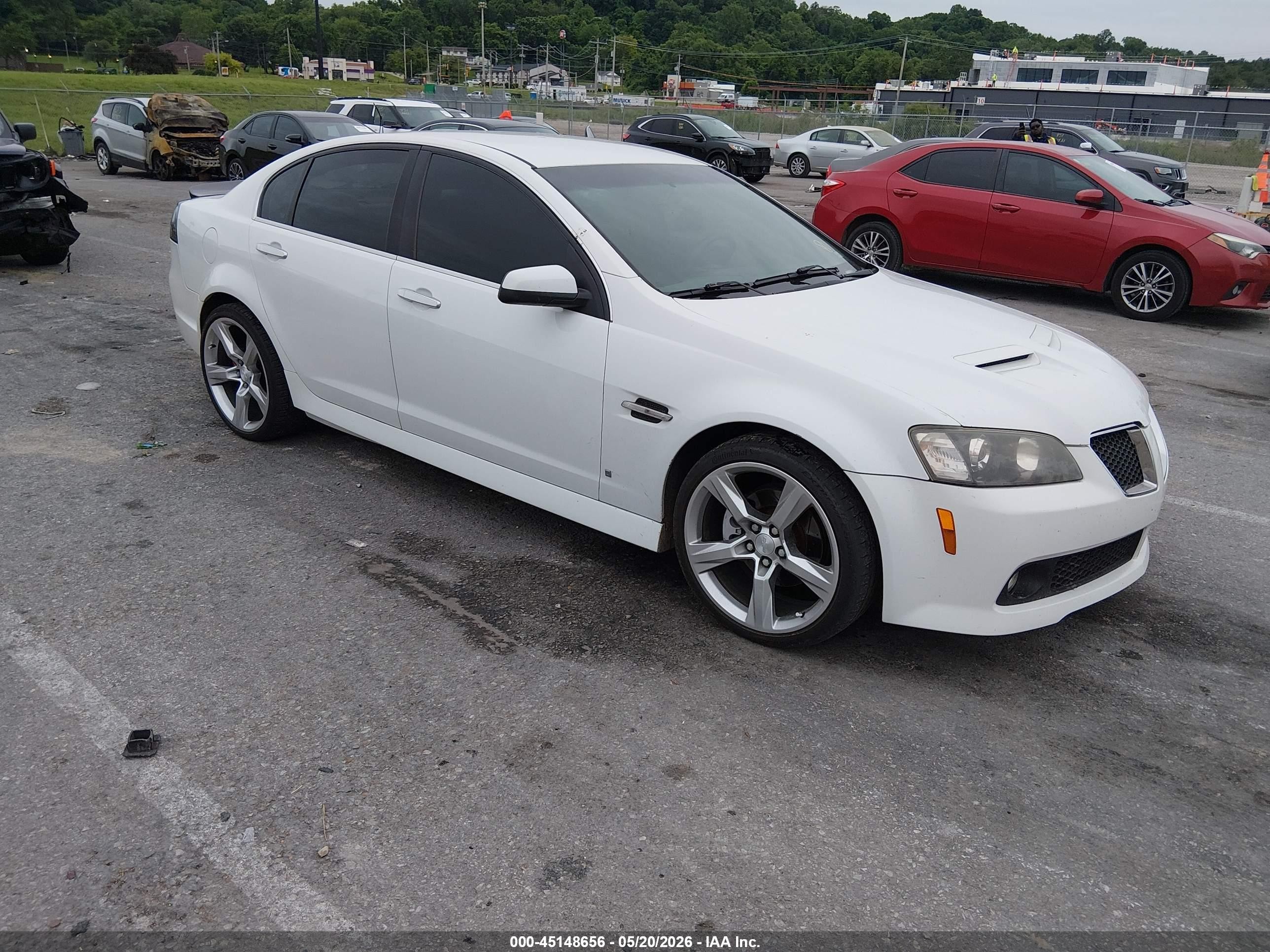 2009 Pontiac G8 Gt White vin: 6G2EC57Y99L222271