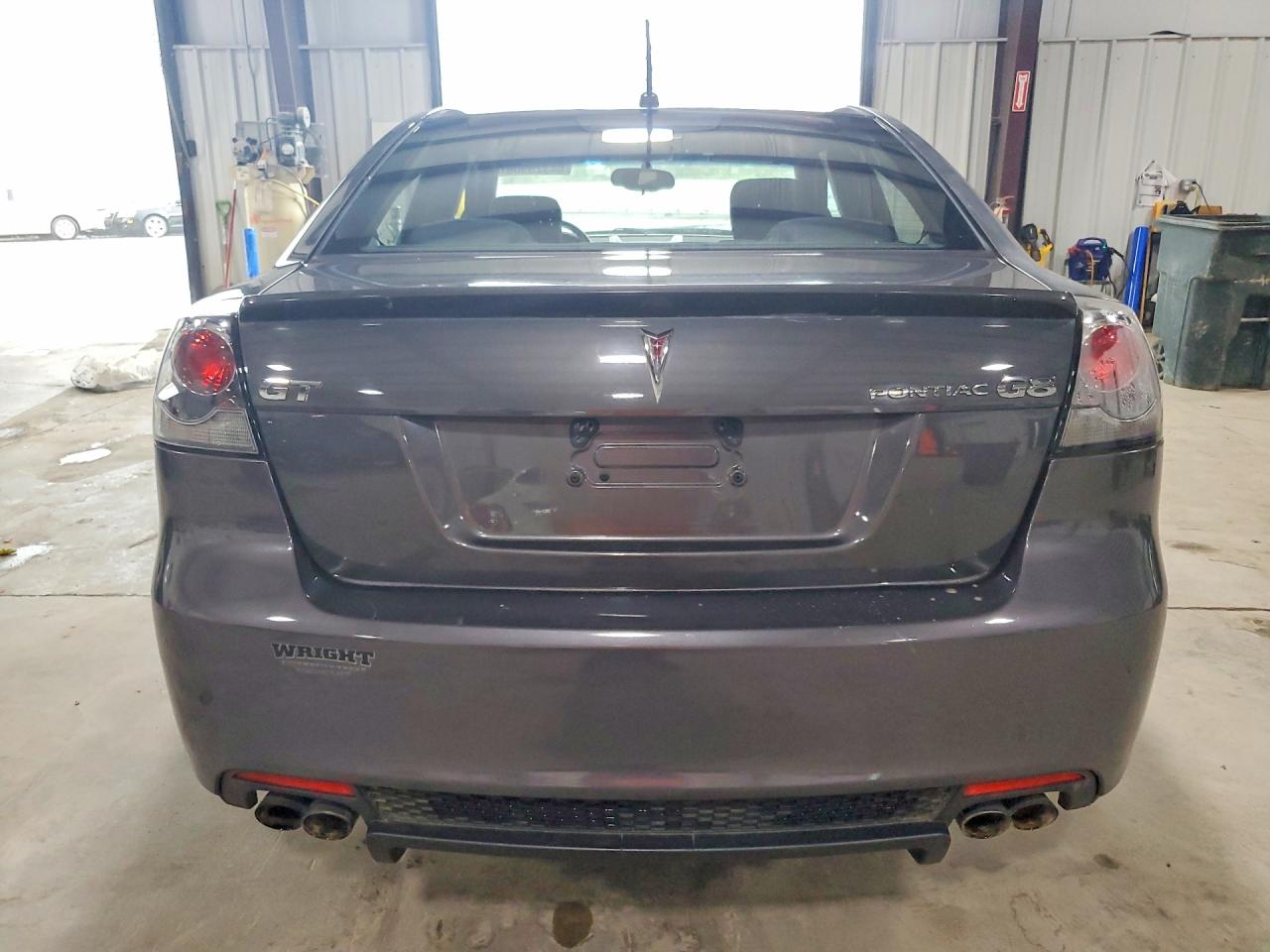 2008 Pontiac G8 Gt Gray vin: 6G2EC57YX8L148891