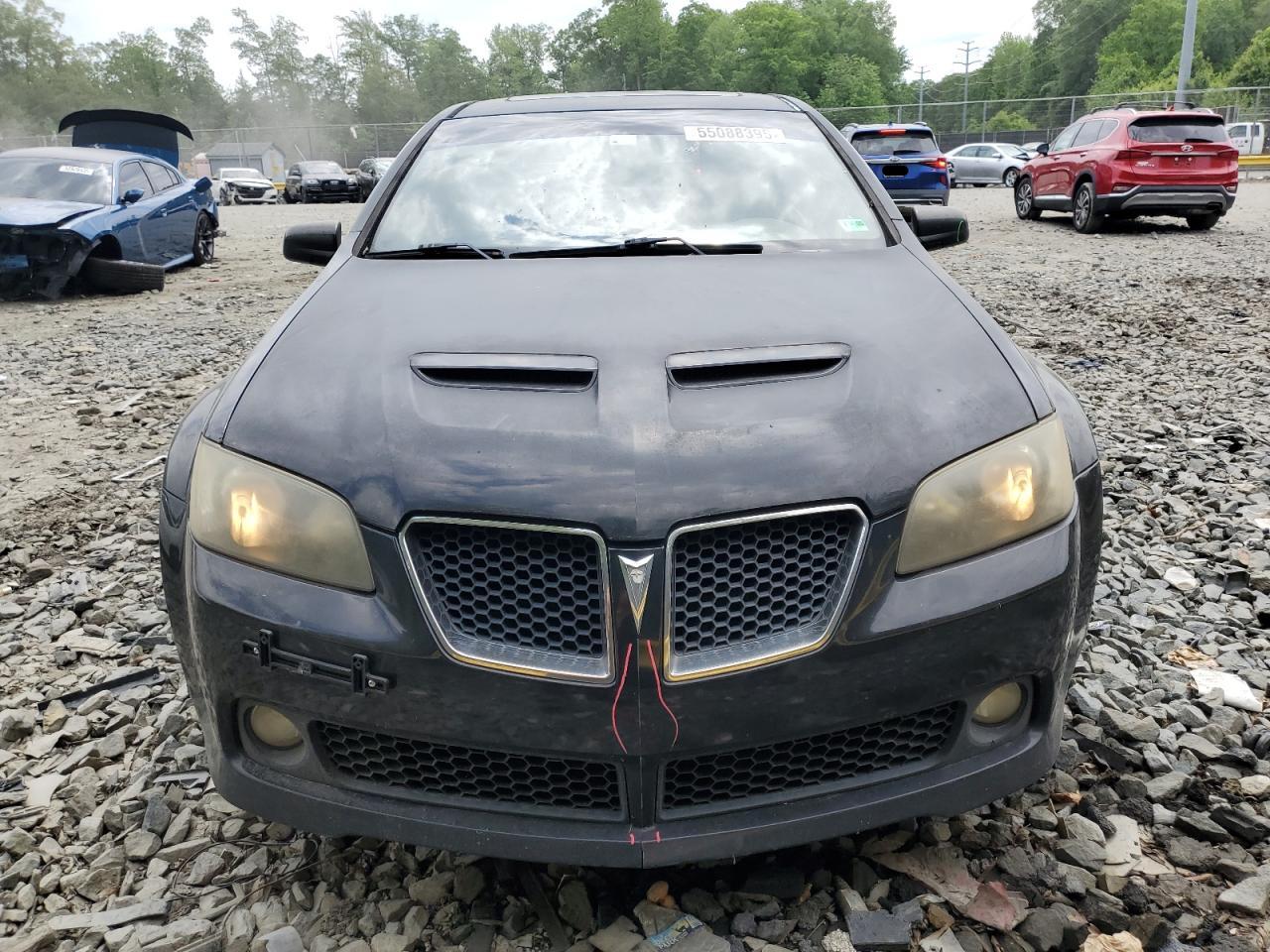 2009 Pontiac G8 Gt Black vin: 6G2EC57YX9L207780