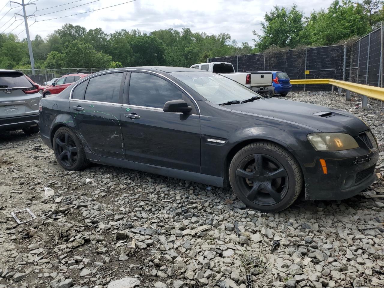 2009 Pontiac G8 Gt Black vin: 6G2EC57YX9L207780