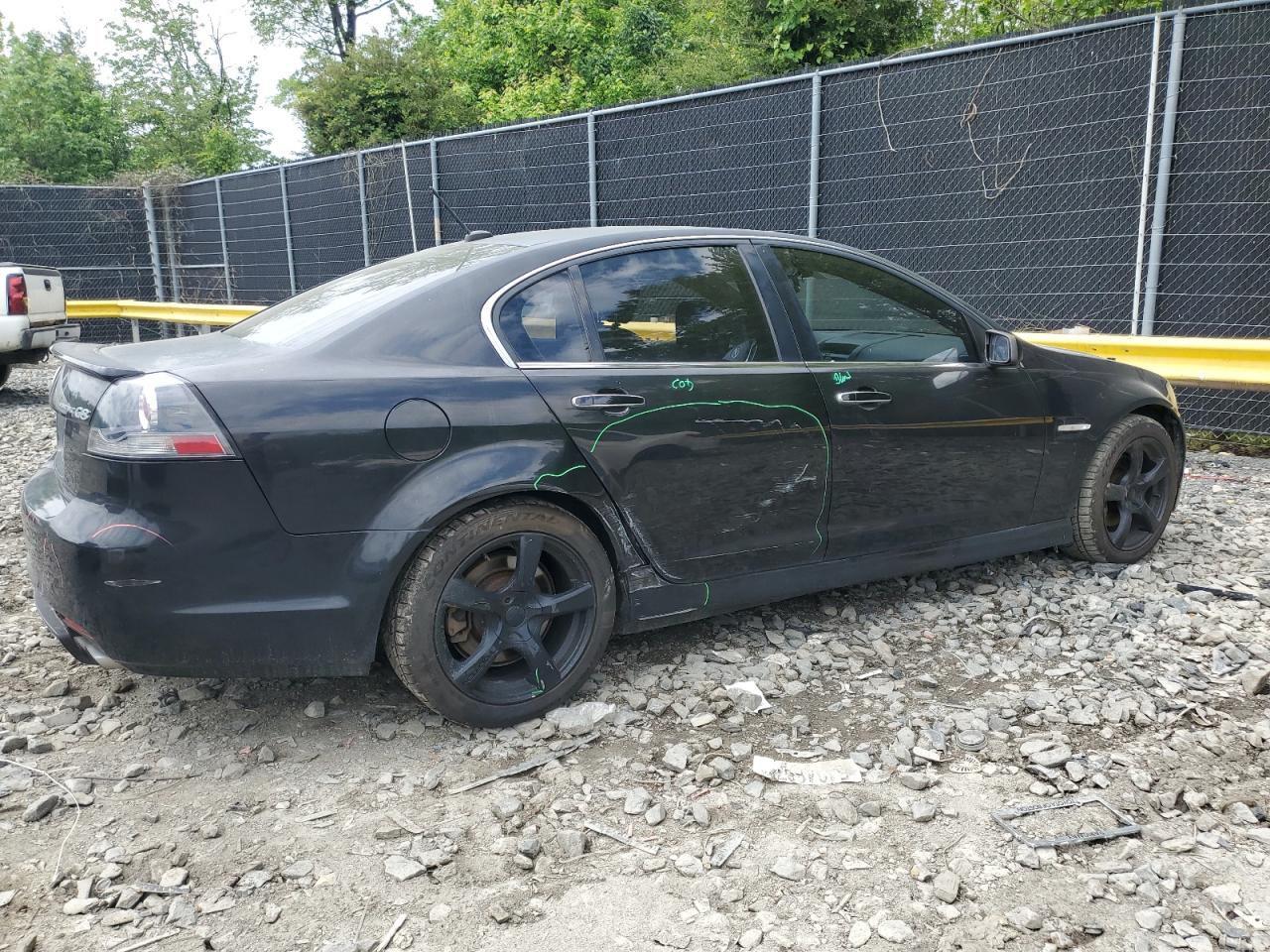 2009 Pontiac G8 Gt Black vin: 6G2EC57YX9L207780