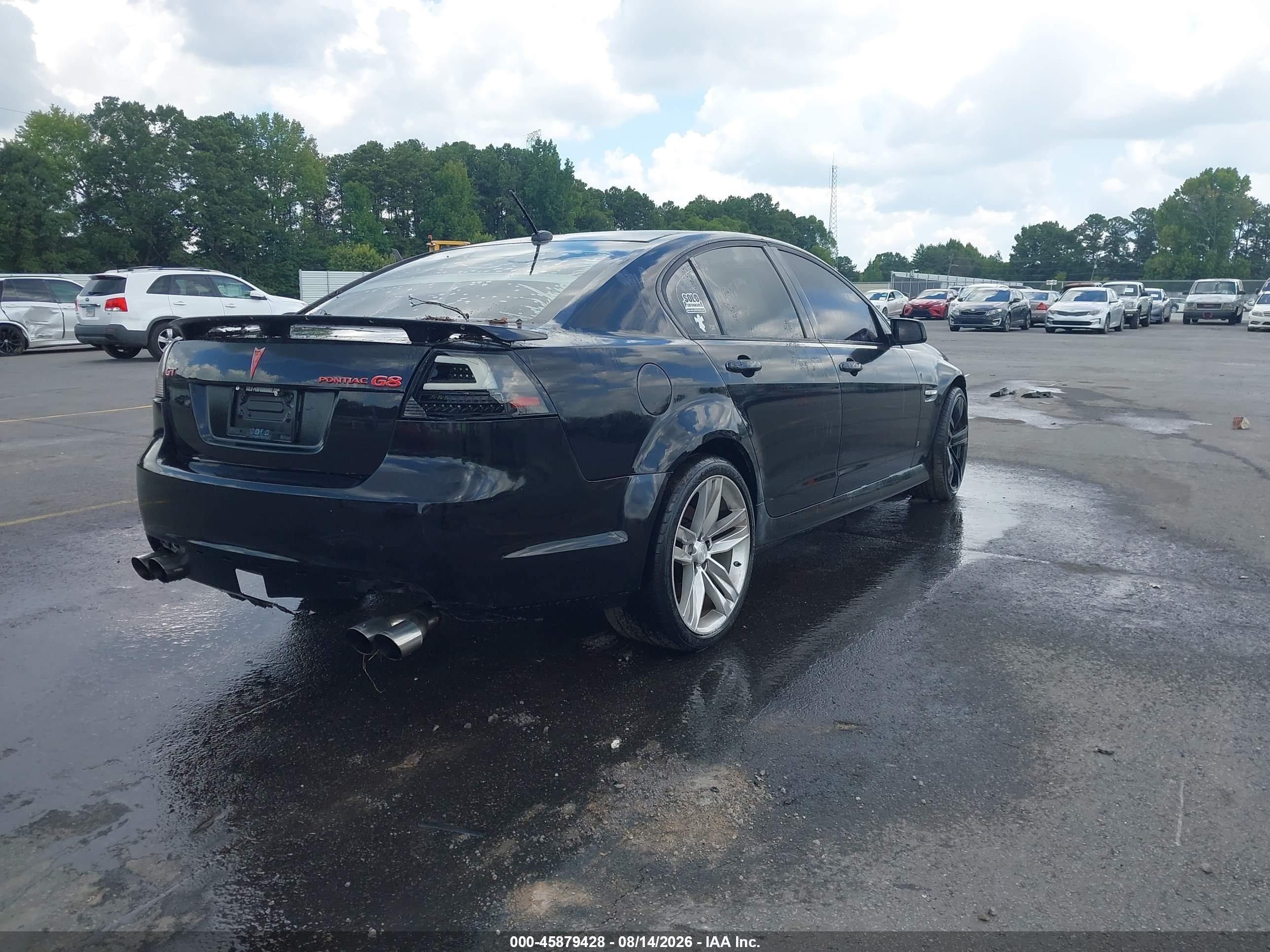 2009 Pontiac G8 Gt Black vin: 6G2EC57YX9L208072