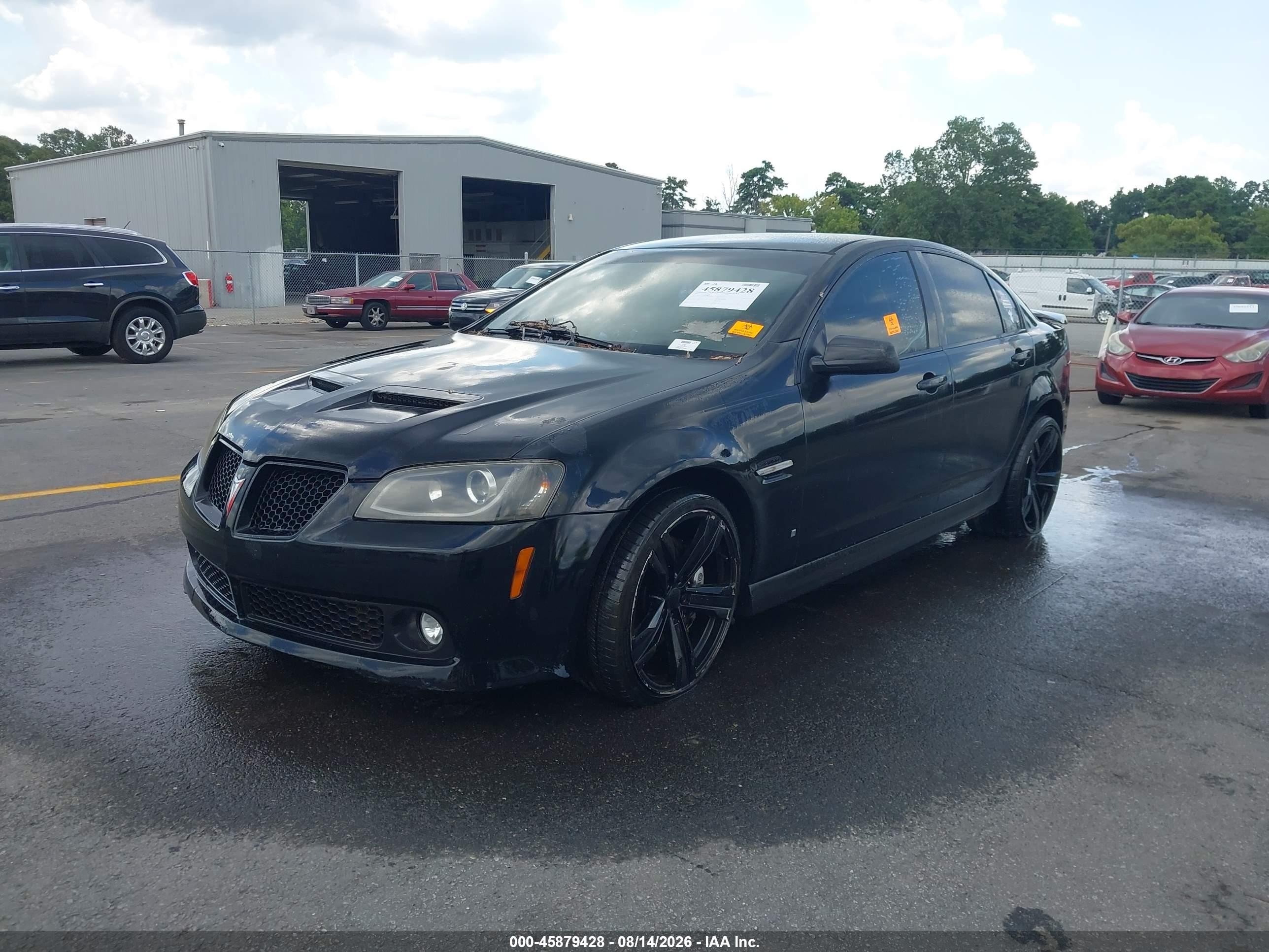 2009 Pontiac G8 Gt Black vin: 6G2EC57YX9L208072