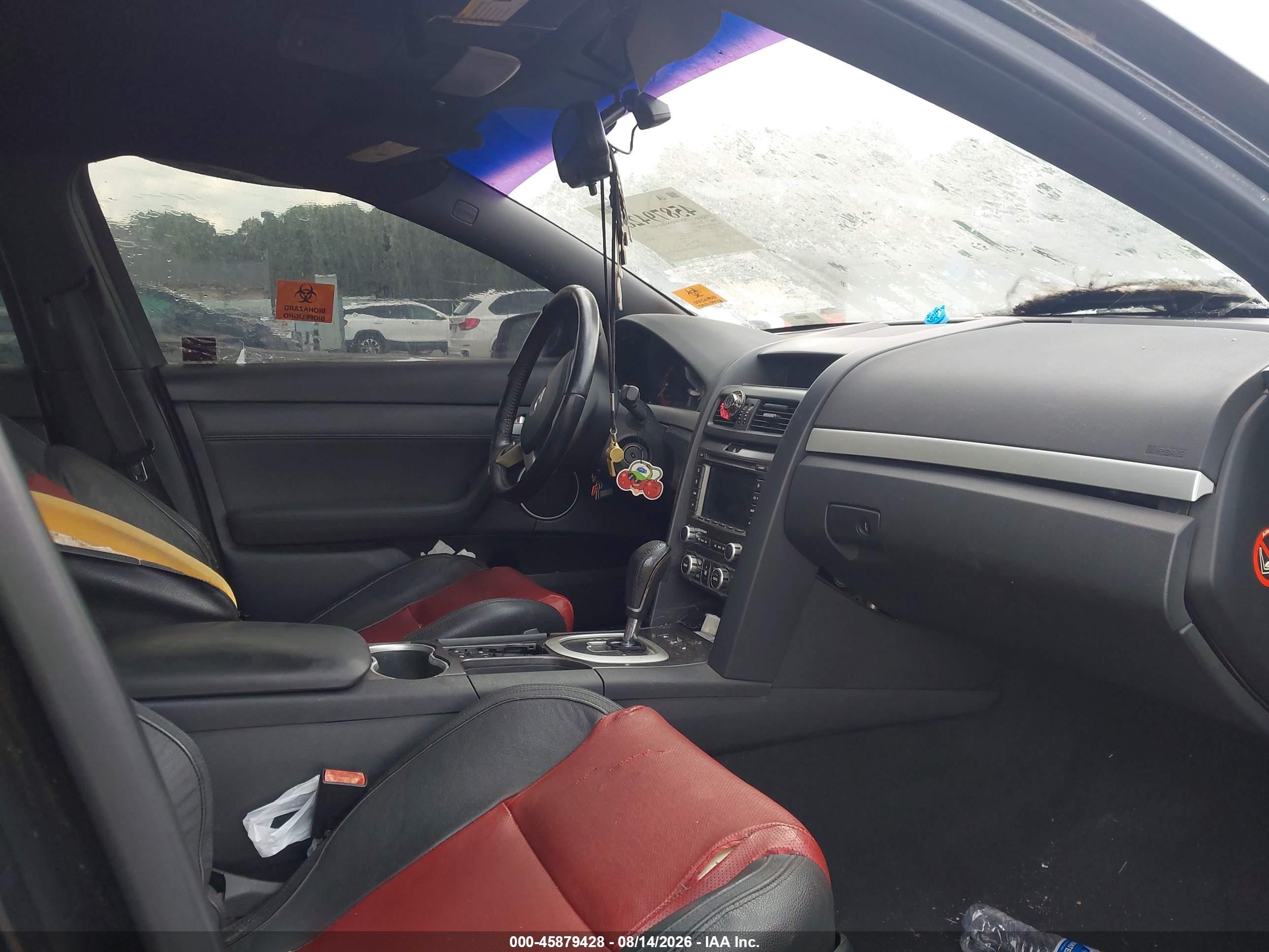 2009 Pontiac G8 Gt Black vin: 6G2EC57YX9L208072