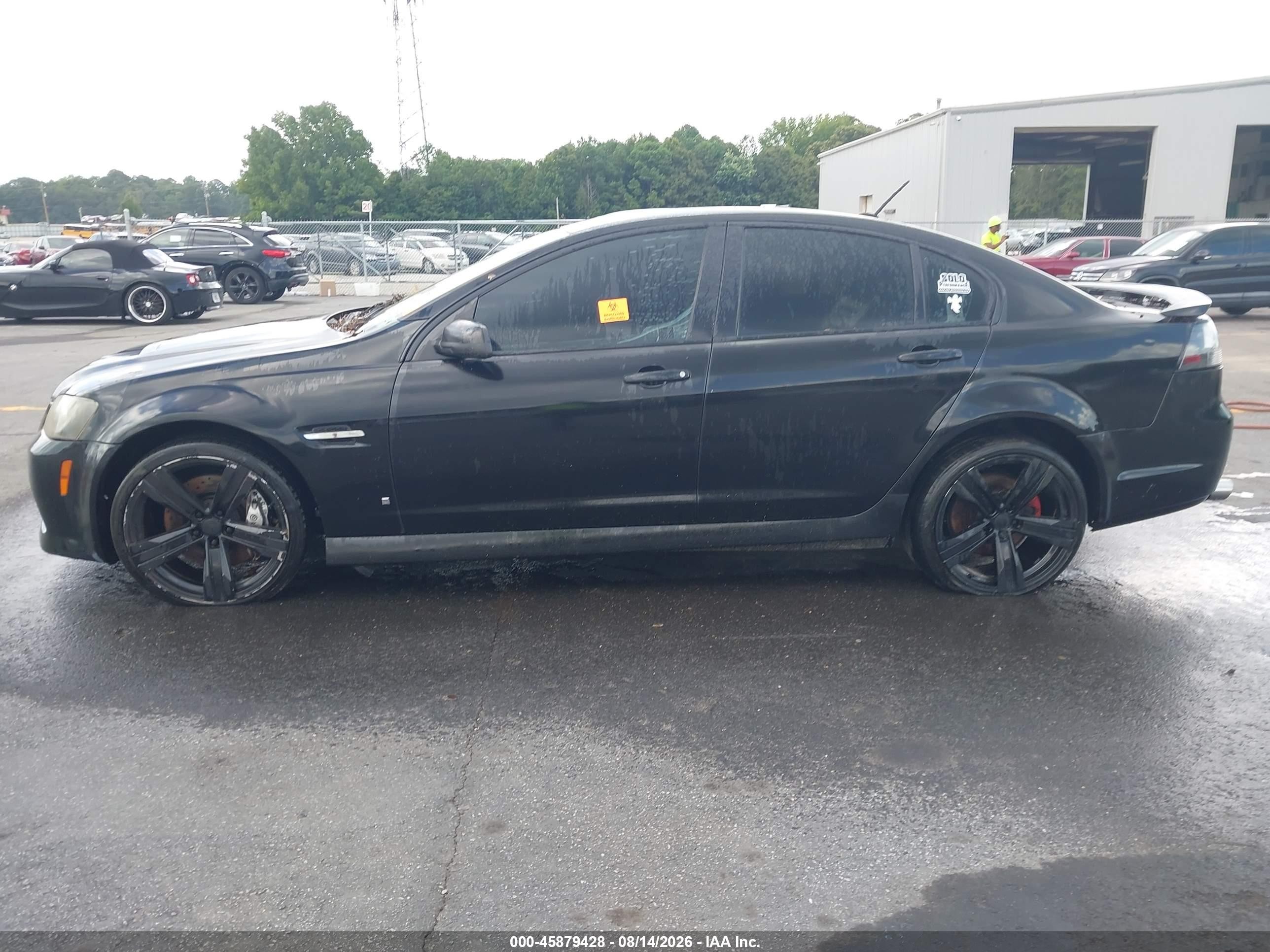 2009 Pontiac G8 Gt Black vin: 6G2EC57YX9L208072
