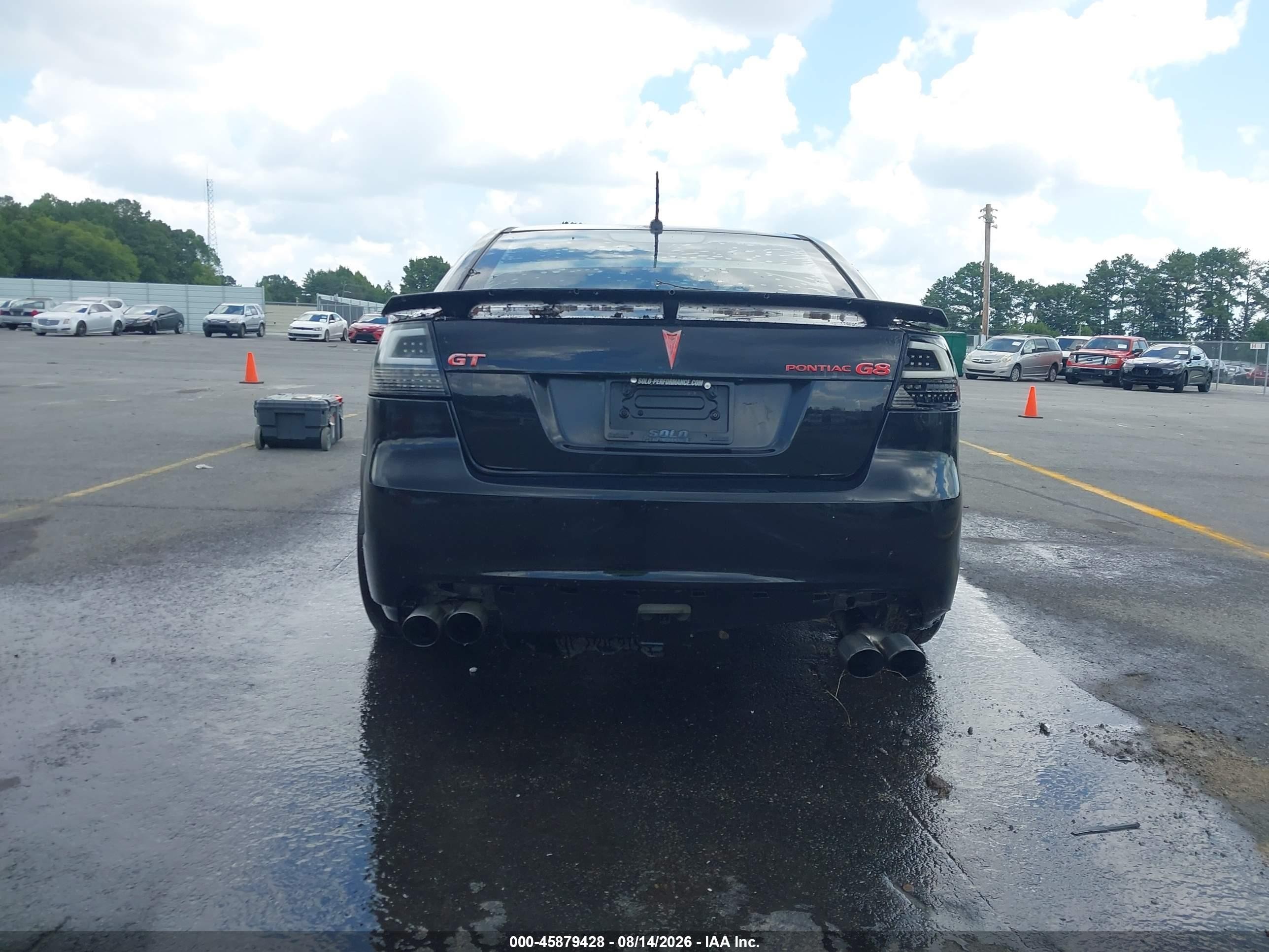 2009 Pontiac G8 Gt Black vin: 6G2EC57YX9L208072