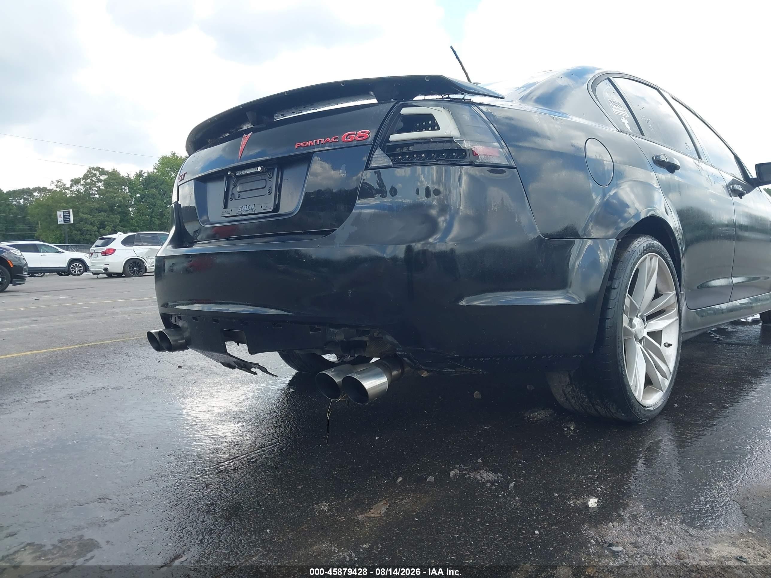 2009 Pontiac G8 Gt Black vin: 6G2EC57YX9L208072