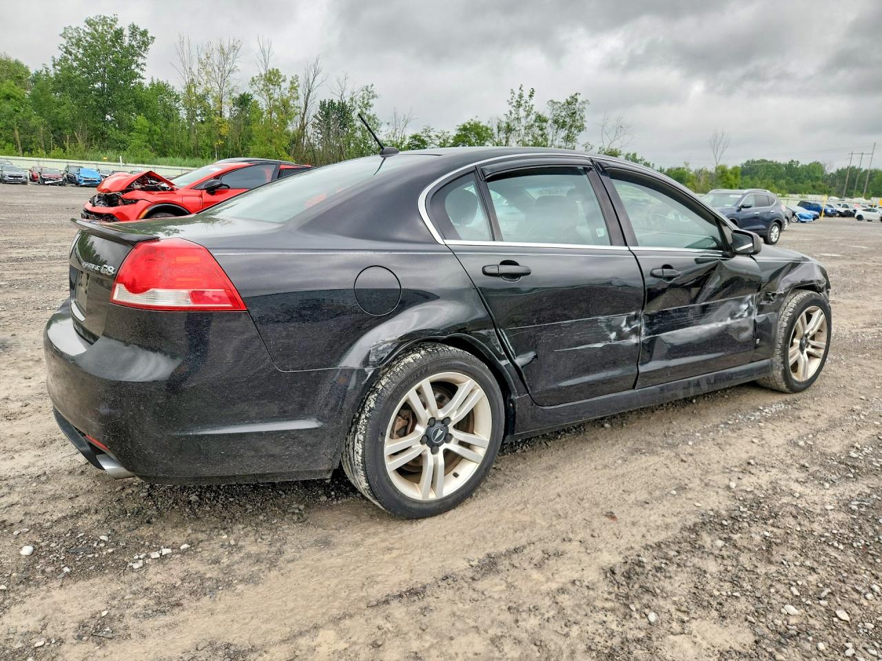 2008 Pontiac G8 Black vin: 6G2ER57708L126095