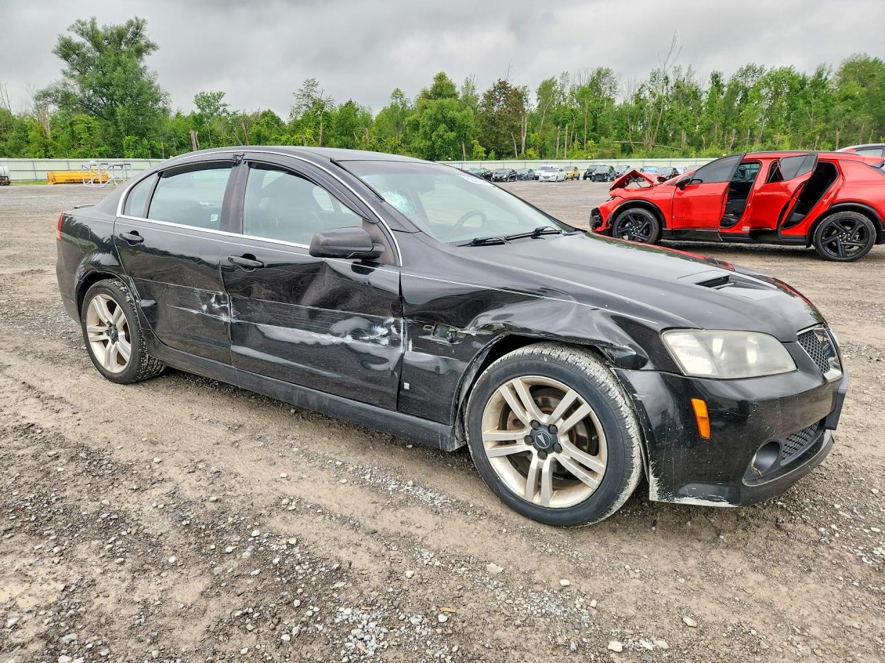 2008 Pontiac G8 Black vin: 6G2ER57708L126095