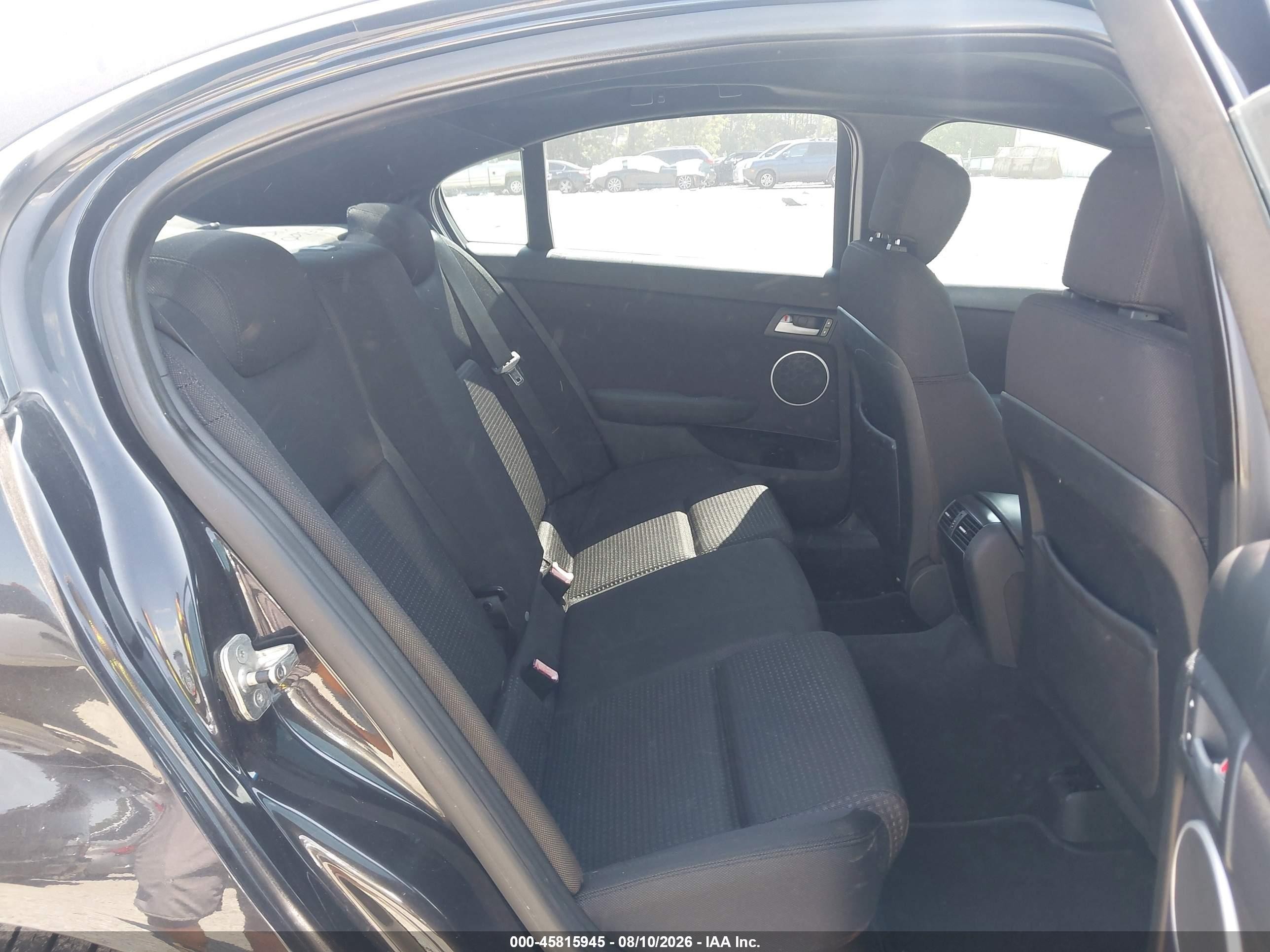 2009 Pontiac G8   Black vin: 6G2ER57709L160734