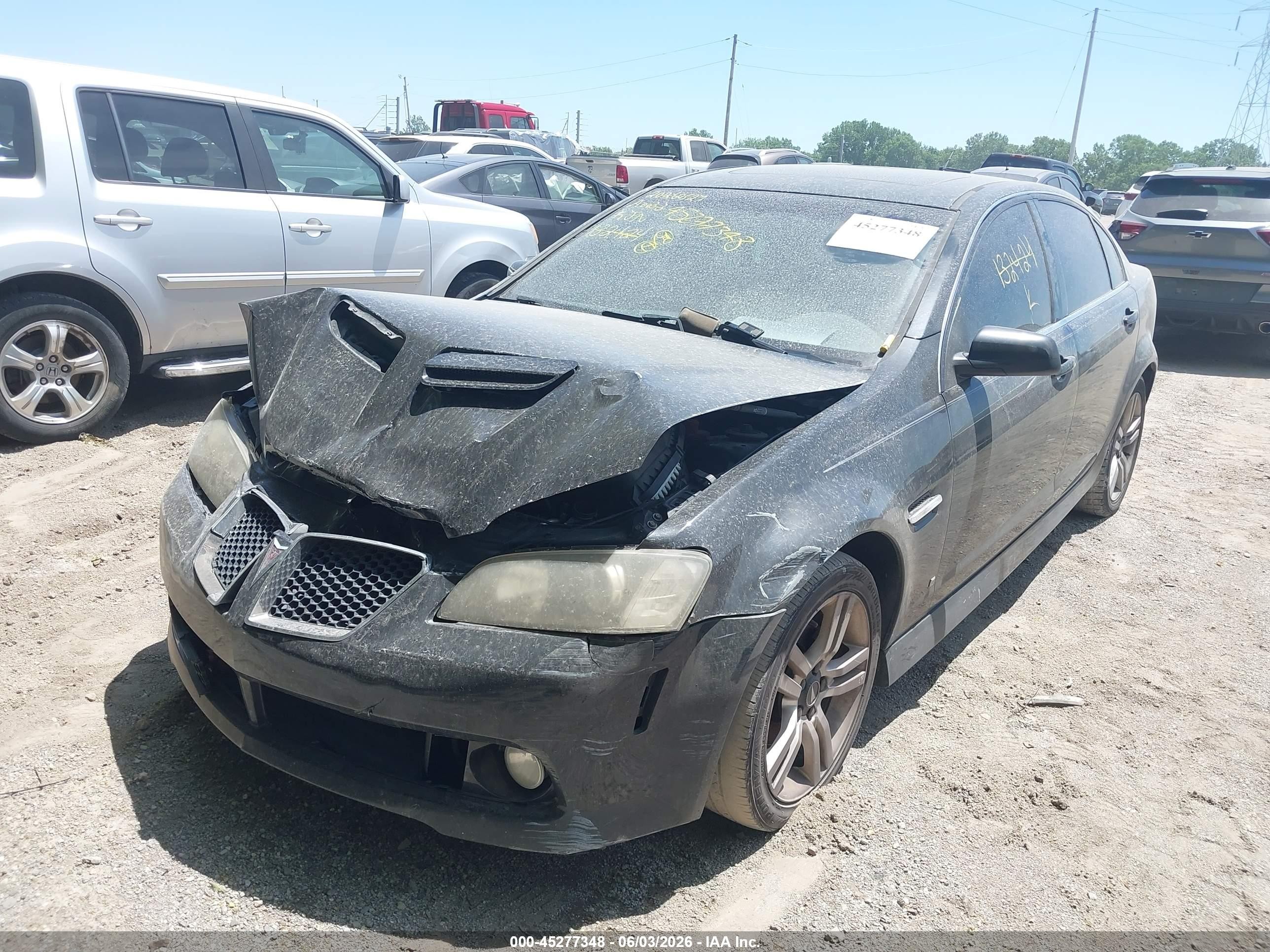 2008 Pontiac G8   Black vin: 6G2ER57718L132424