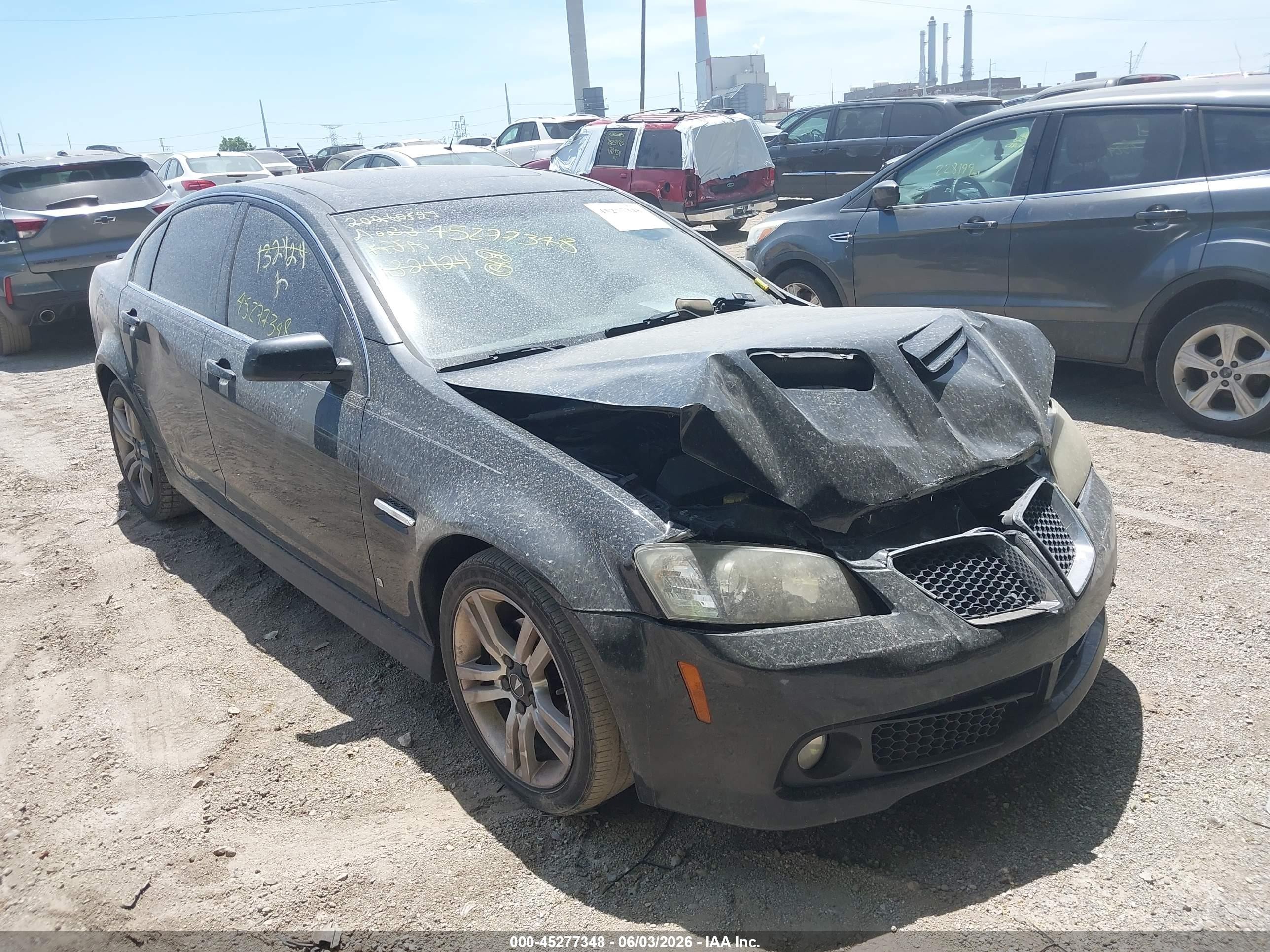 2008 Pontiac G8   Black vin: 6G2ER57718L132424