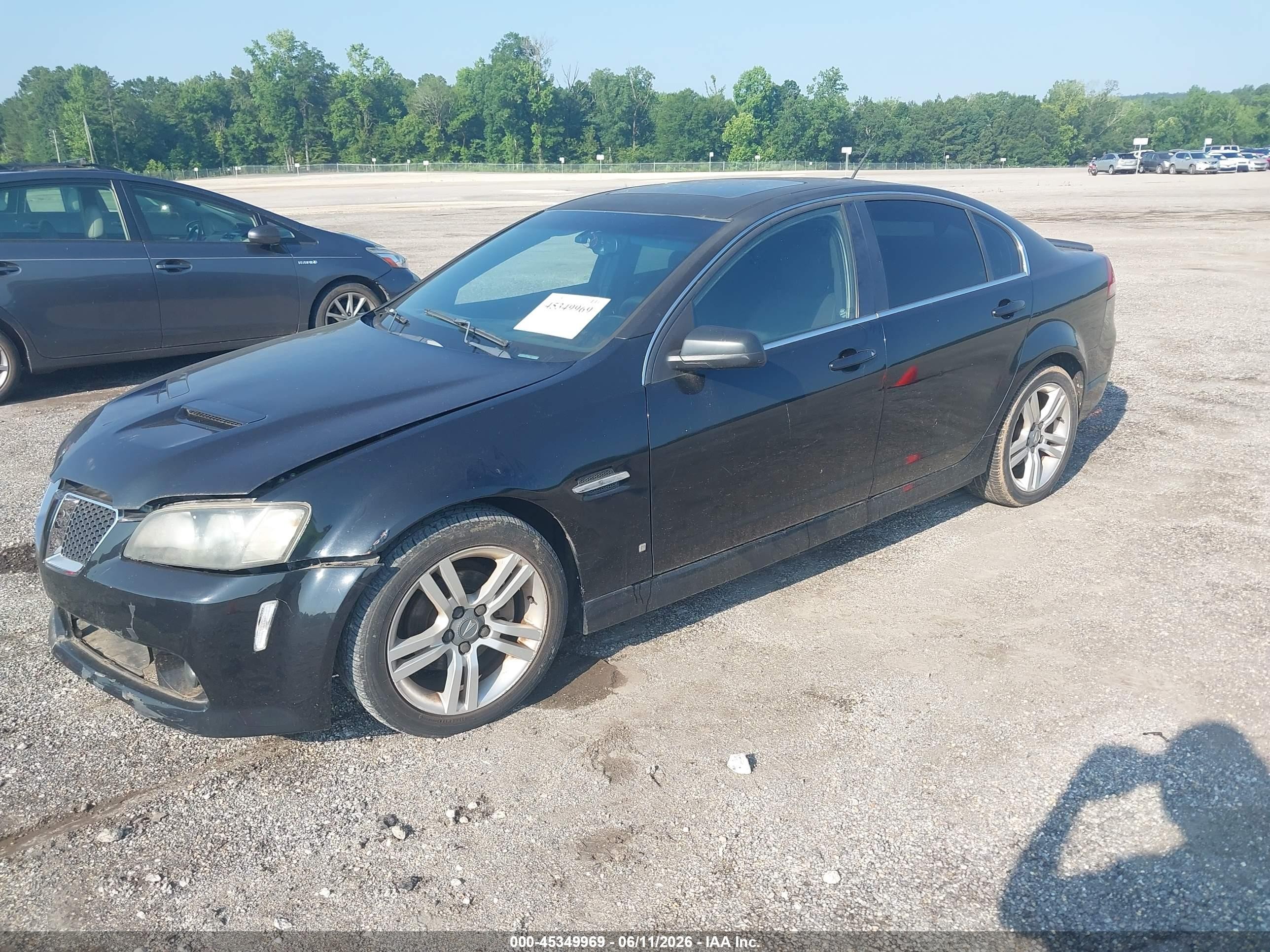 2009 Pontiac G8   Black vin: 6G2ER57729L196926