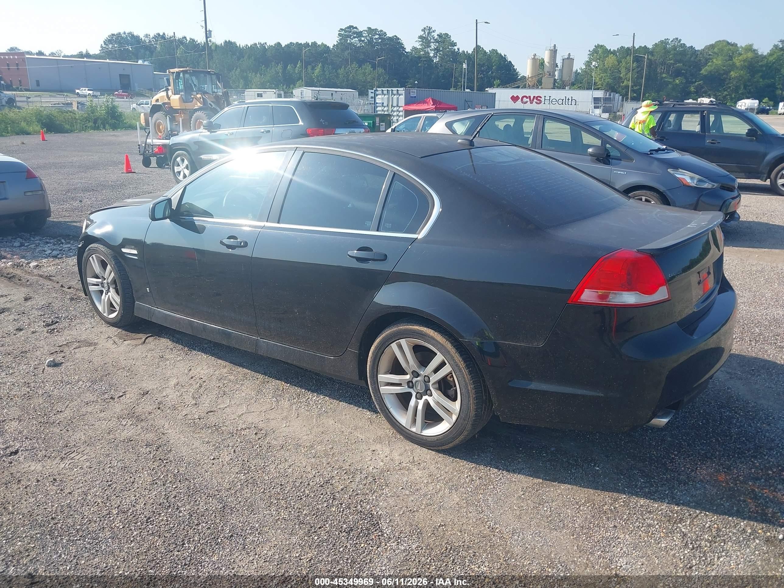 2009 Pontiac G8   Black vin: 6G2ER57729L196926