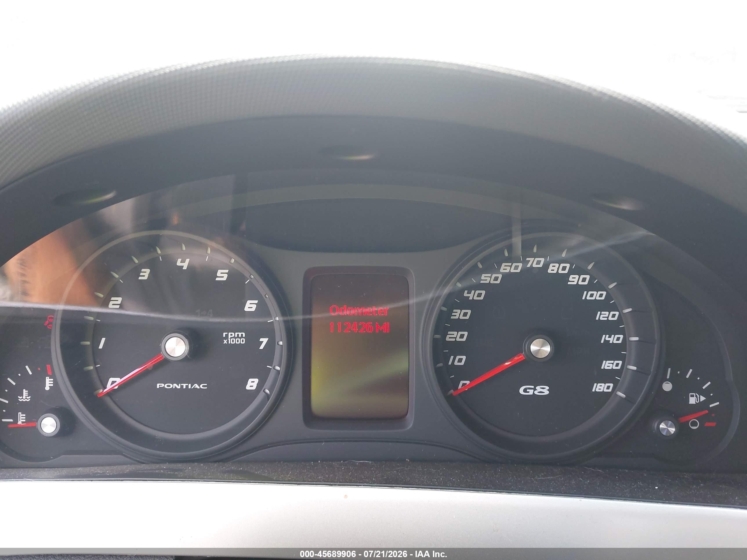 2009 Pontiac G8   Серебряный vin: 6G2ER57739L239363