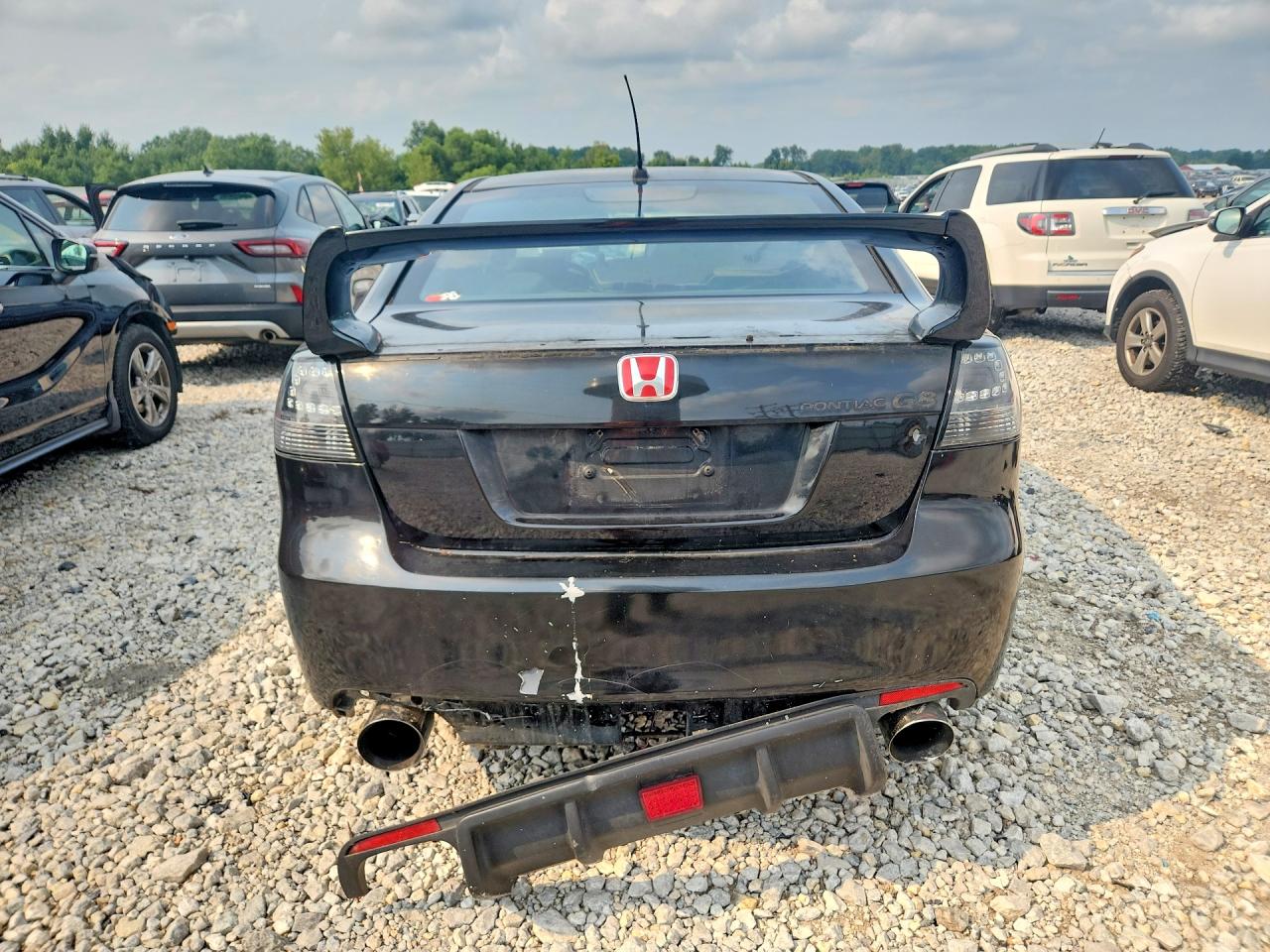 2008 Pontiac G8 Black vin: 6G2ER57748L124091