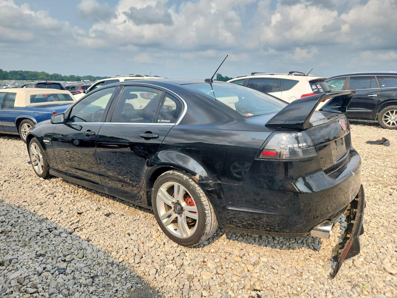 2008 Pontiac G8 Black vin: 6G2ER57748L124091