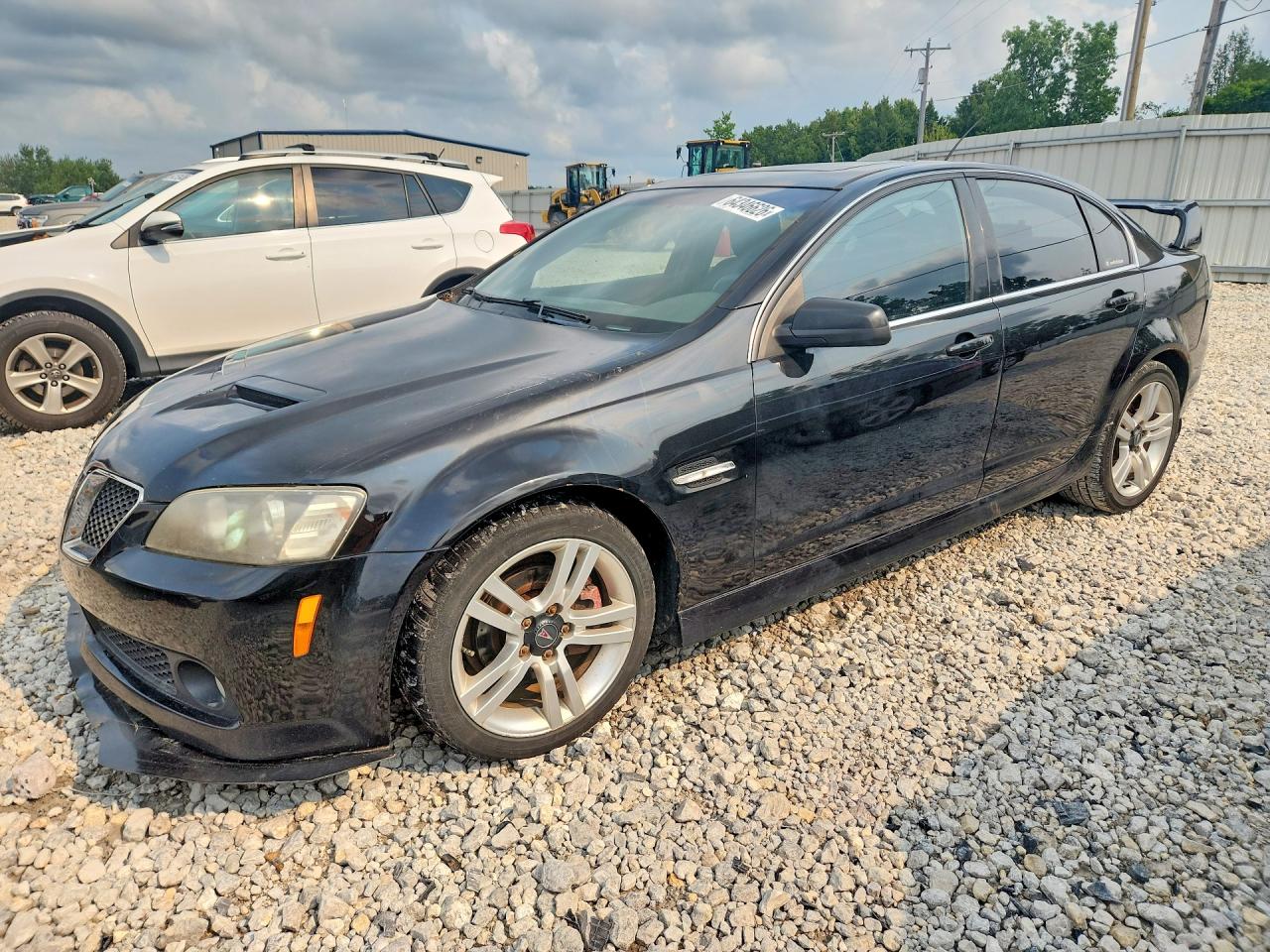 2008 Pontiac G8 Black vin: 6G2ER57748L124091