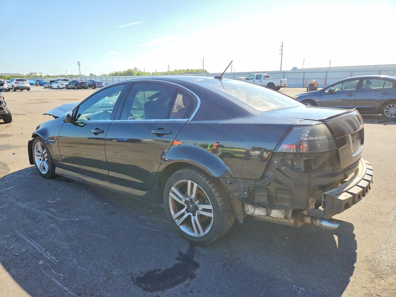 2008 Pontiac G8 Black vin: 6G2ER57748L131655