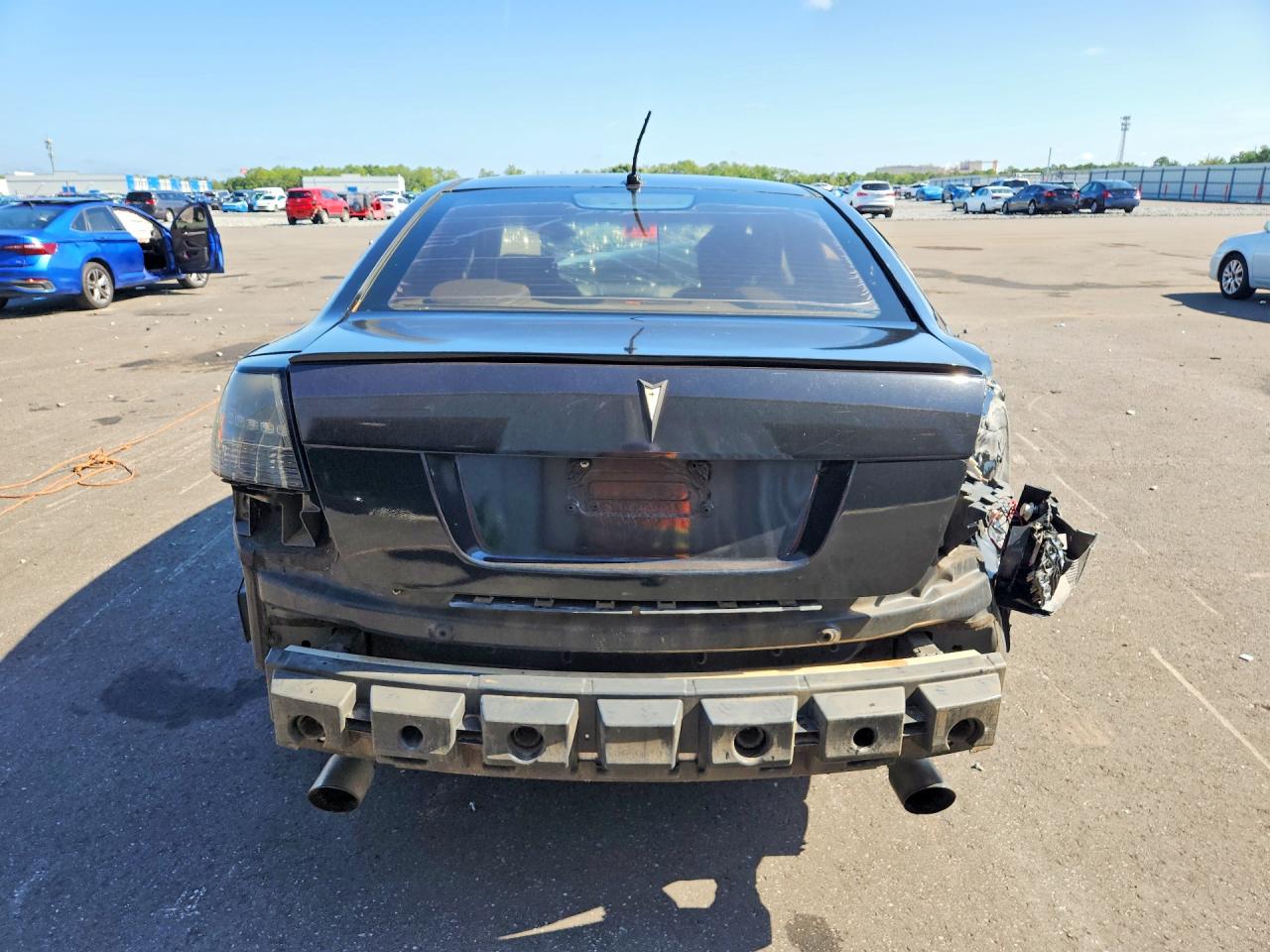 2008 Pontiac G8 Black vin: 6G2ER57748L131655