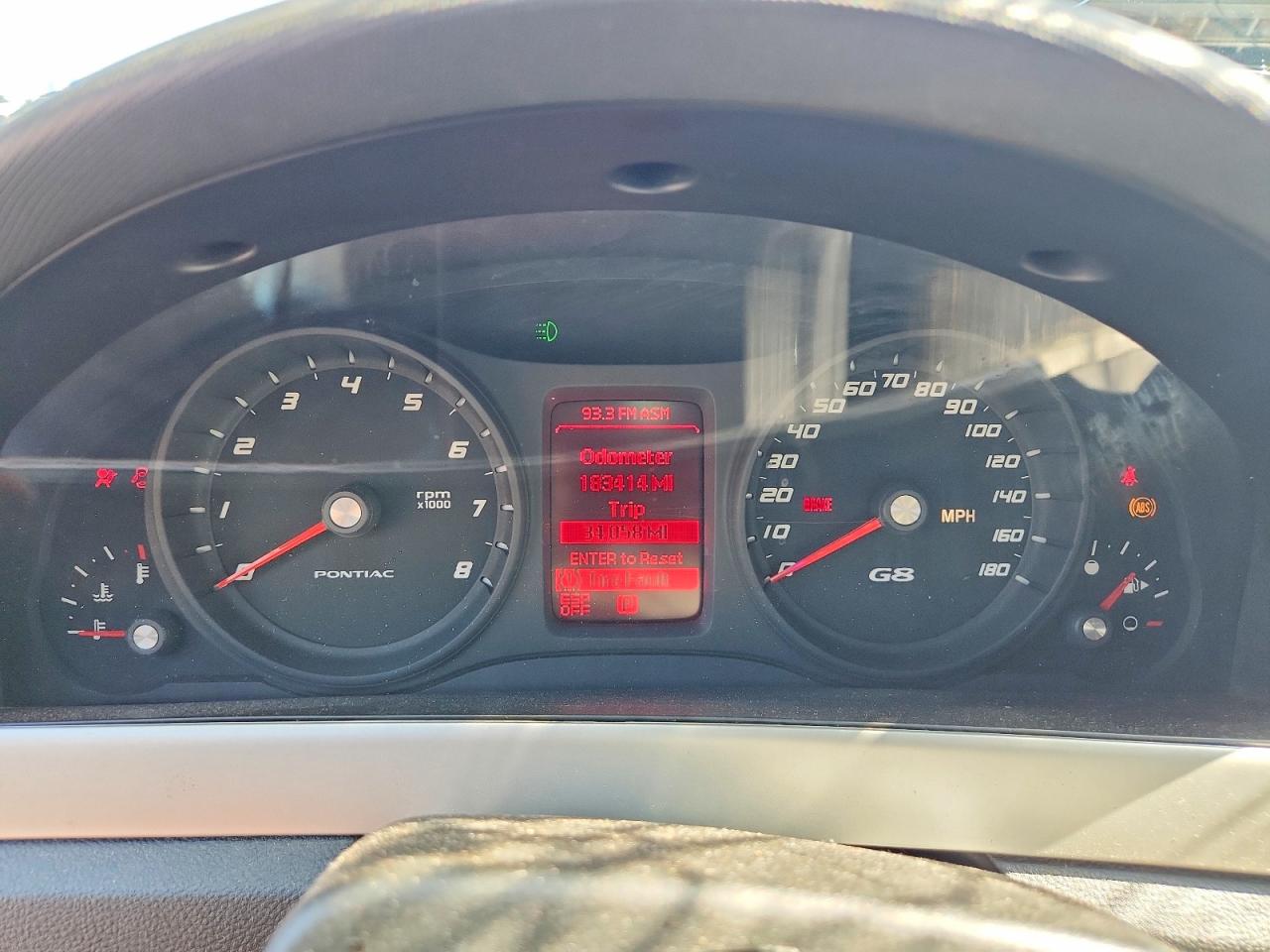 2008 Pontiac G8 Black vin: 6G2ER57748L131655