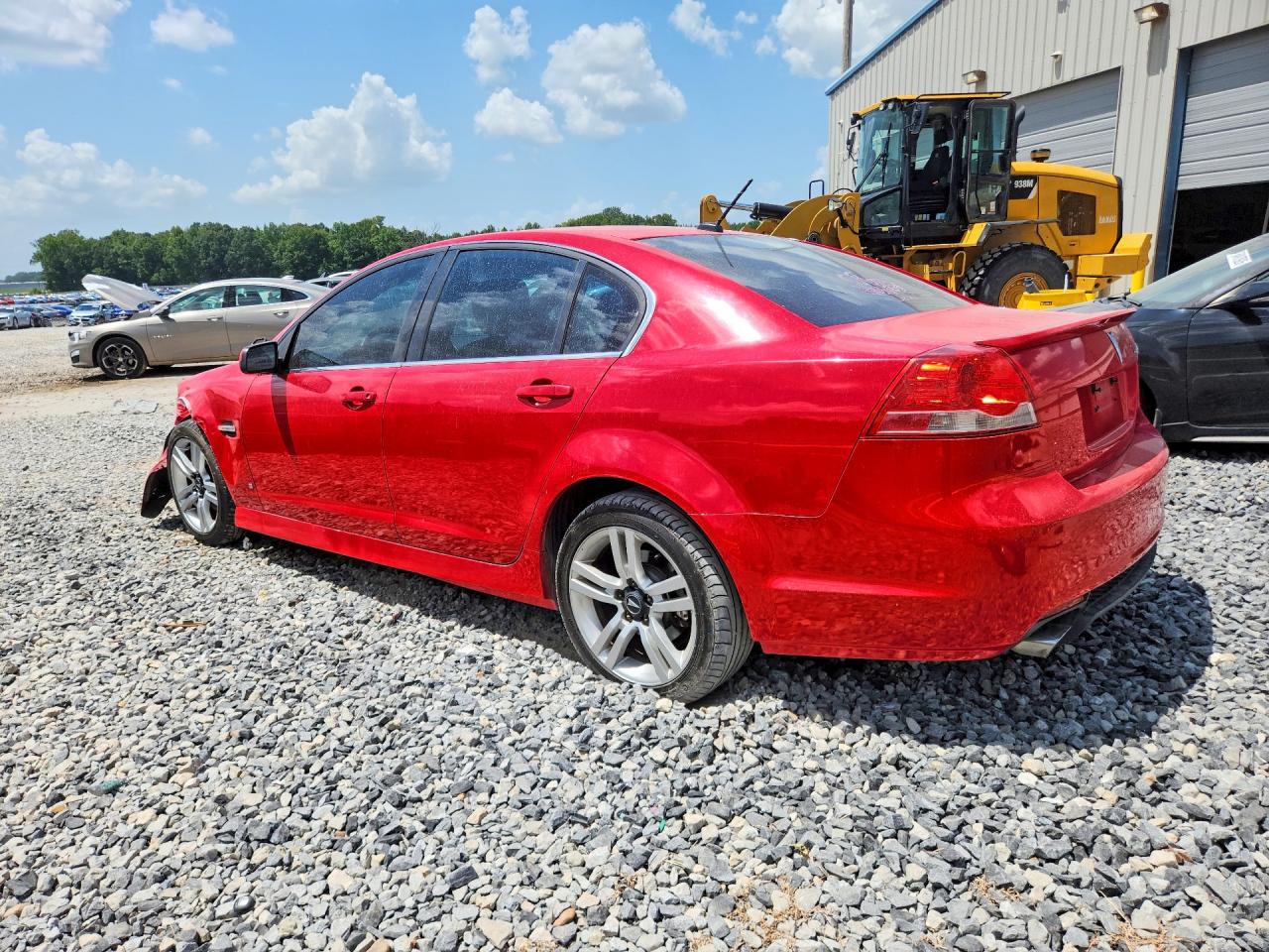 2008 Pontiac G8 Red vin: 6G2ER57758L127520