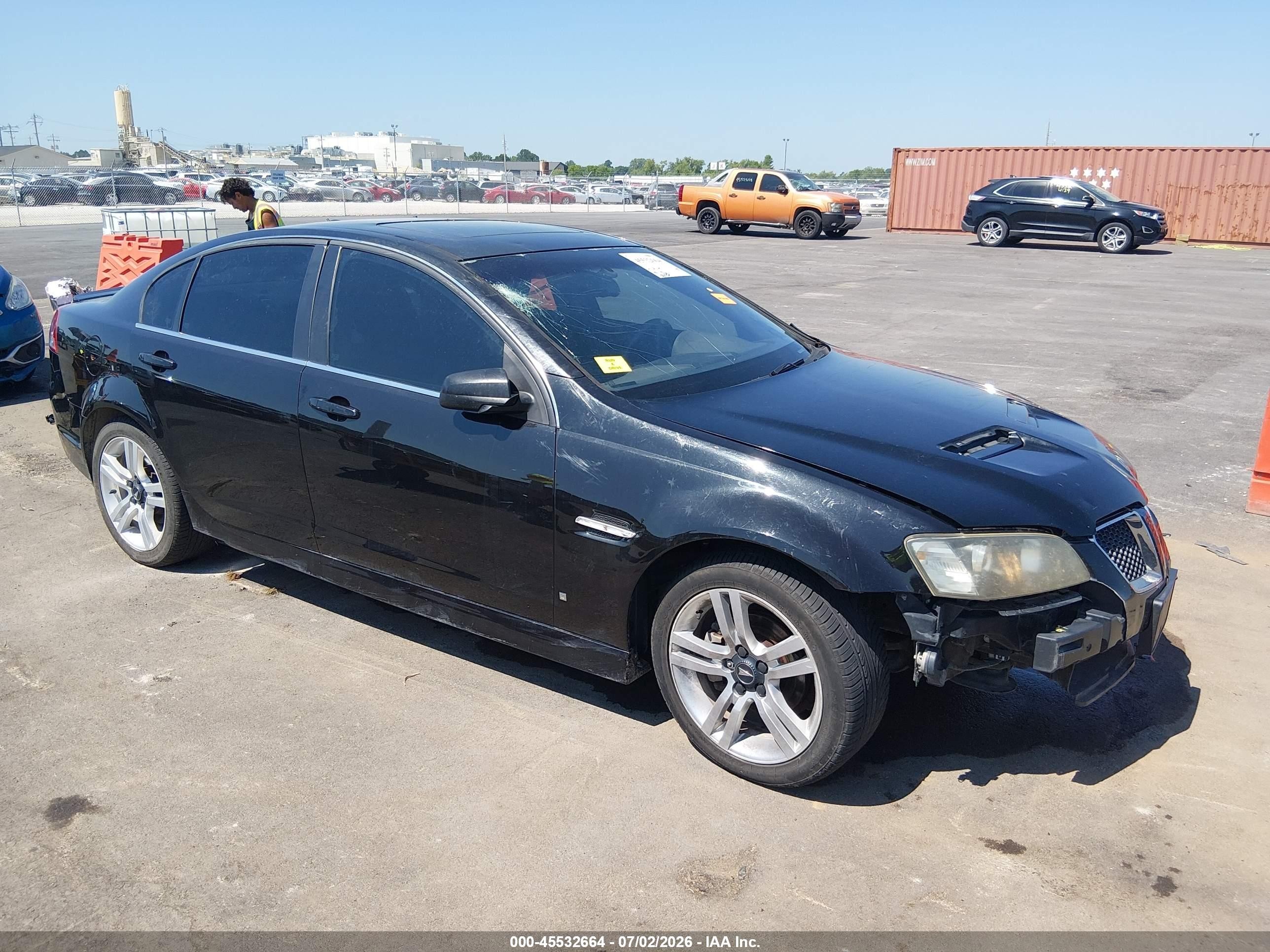 2009 Pontiac G8   Black vin: 6G2ER57759L160194