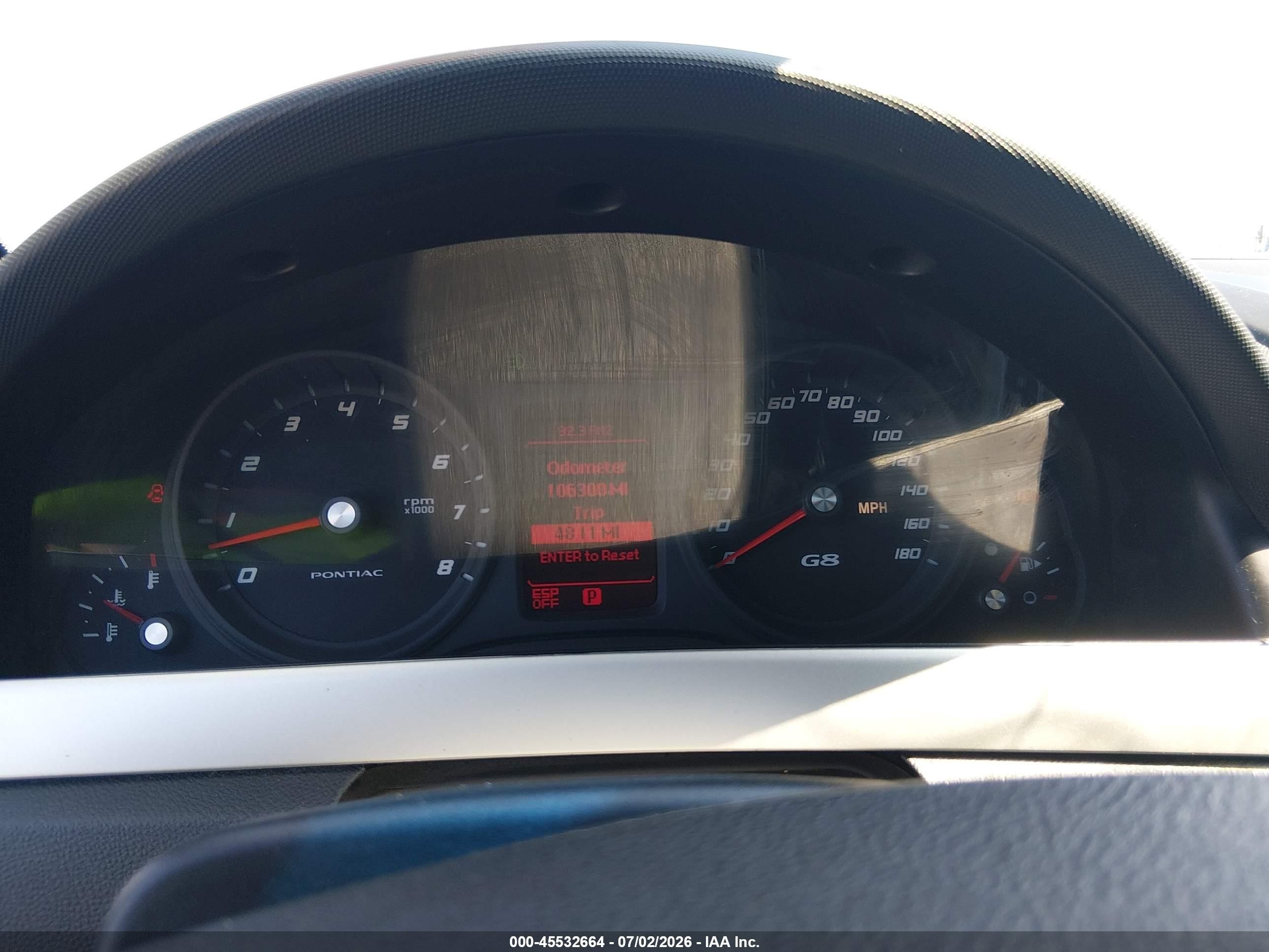 2009 Pontiac G8   Черный vin: 6G2ER57759L160194