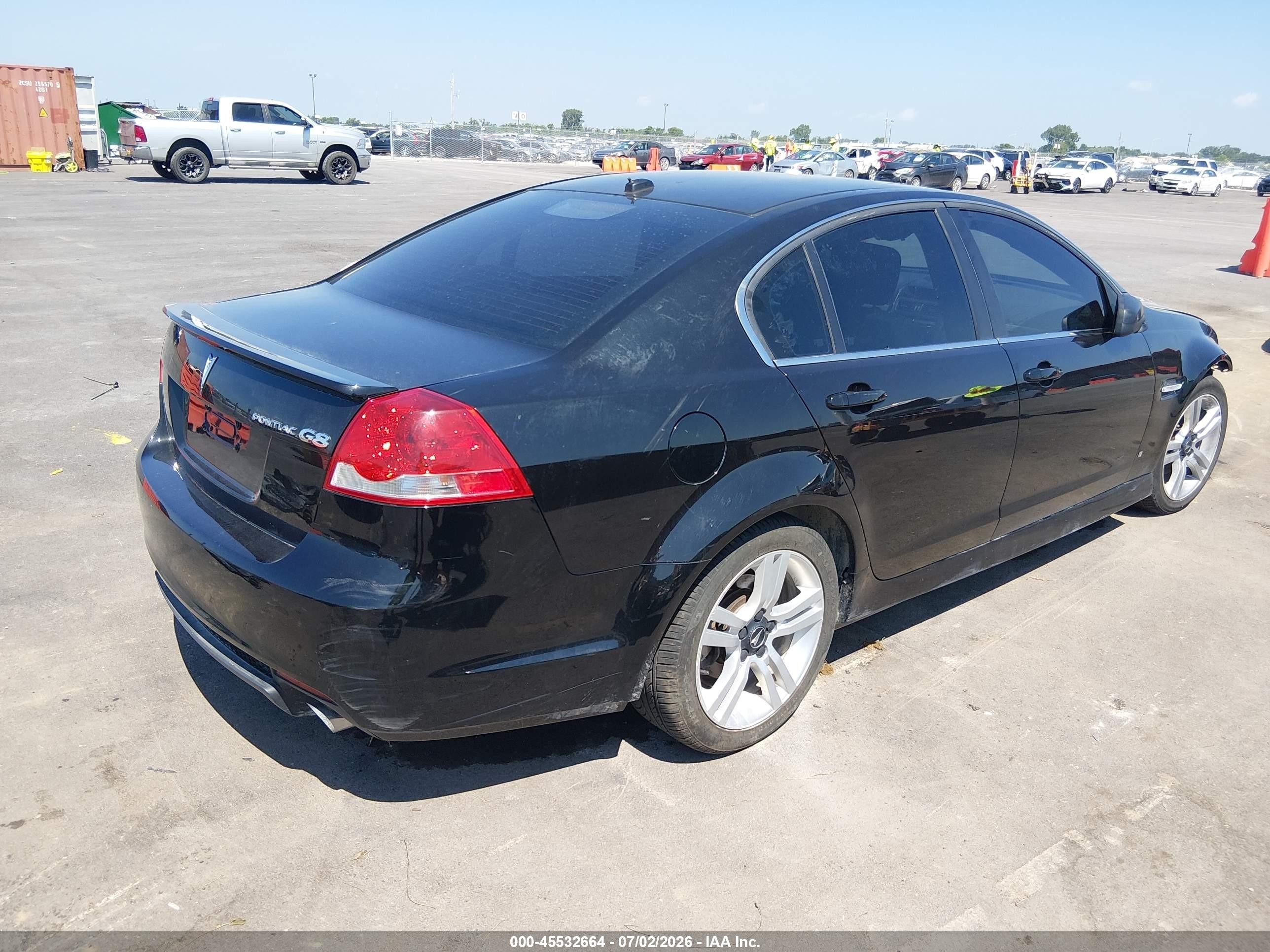 2009 Pontiac G8   Черный vin: 6G2ER57759L160194